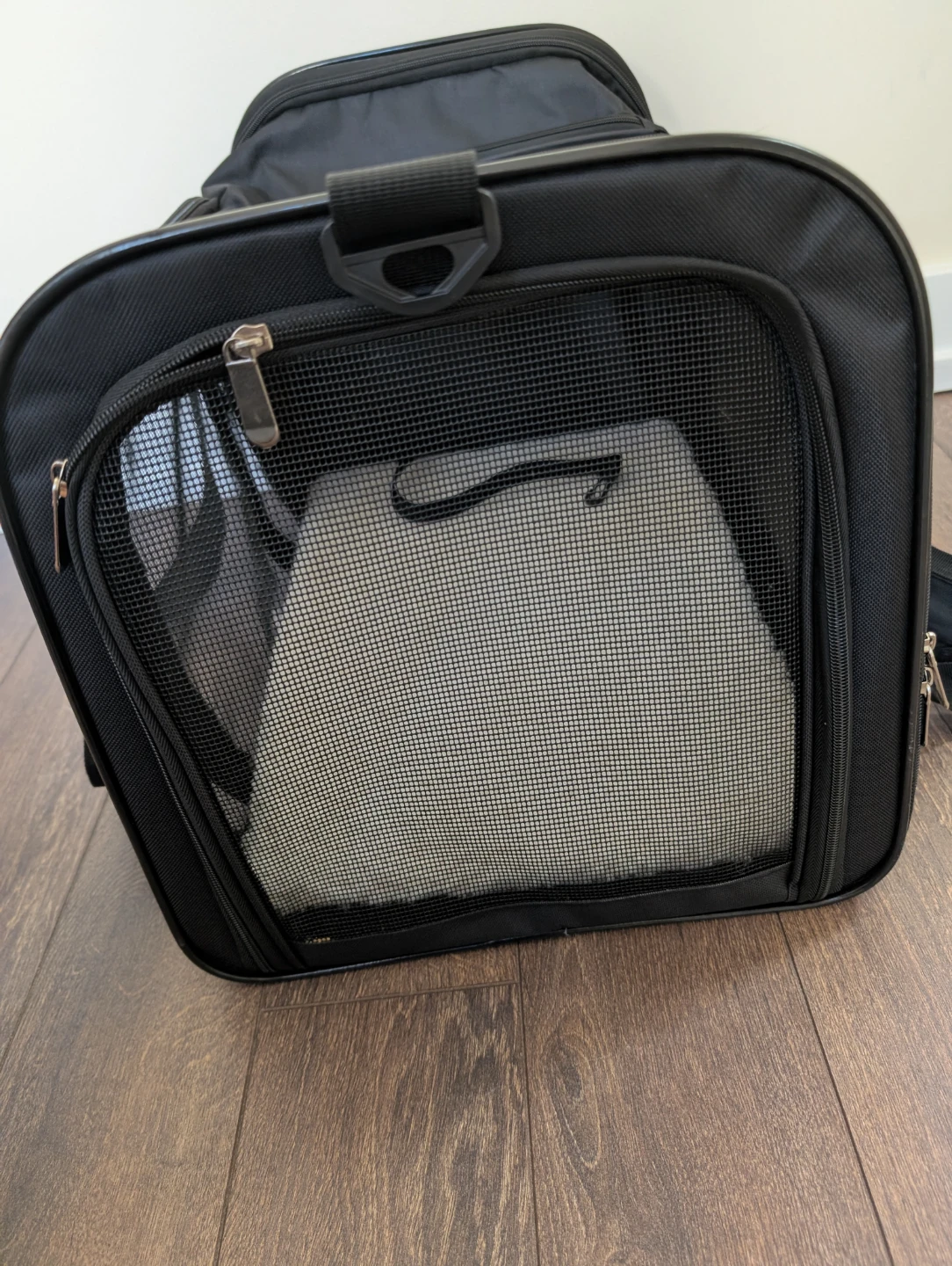 Black Pet Carrier Bag