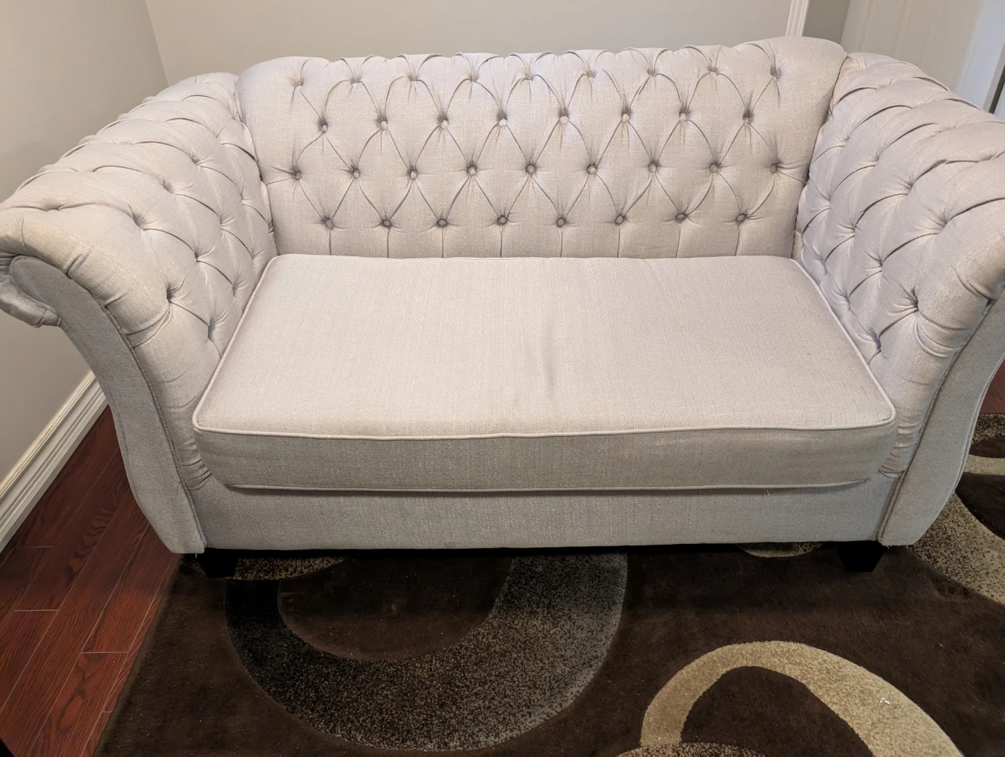 Tufted Loveseat Sofa - photo 3