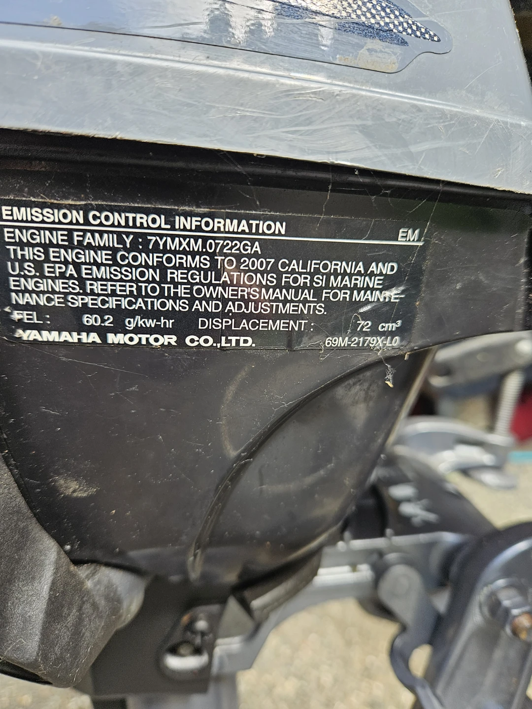 Yamaha 2.5 HP Four Stroke Outboard Motor - photo 3