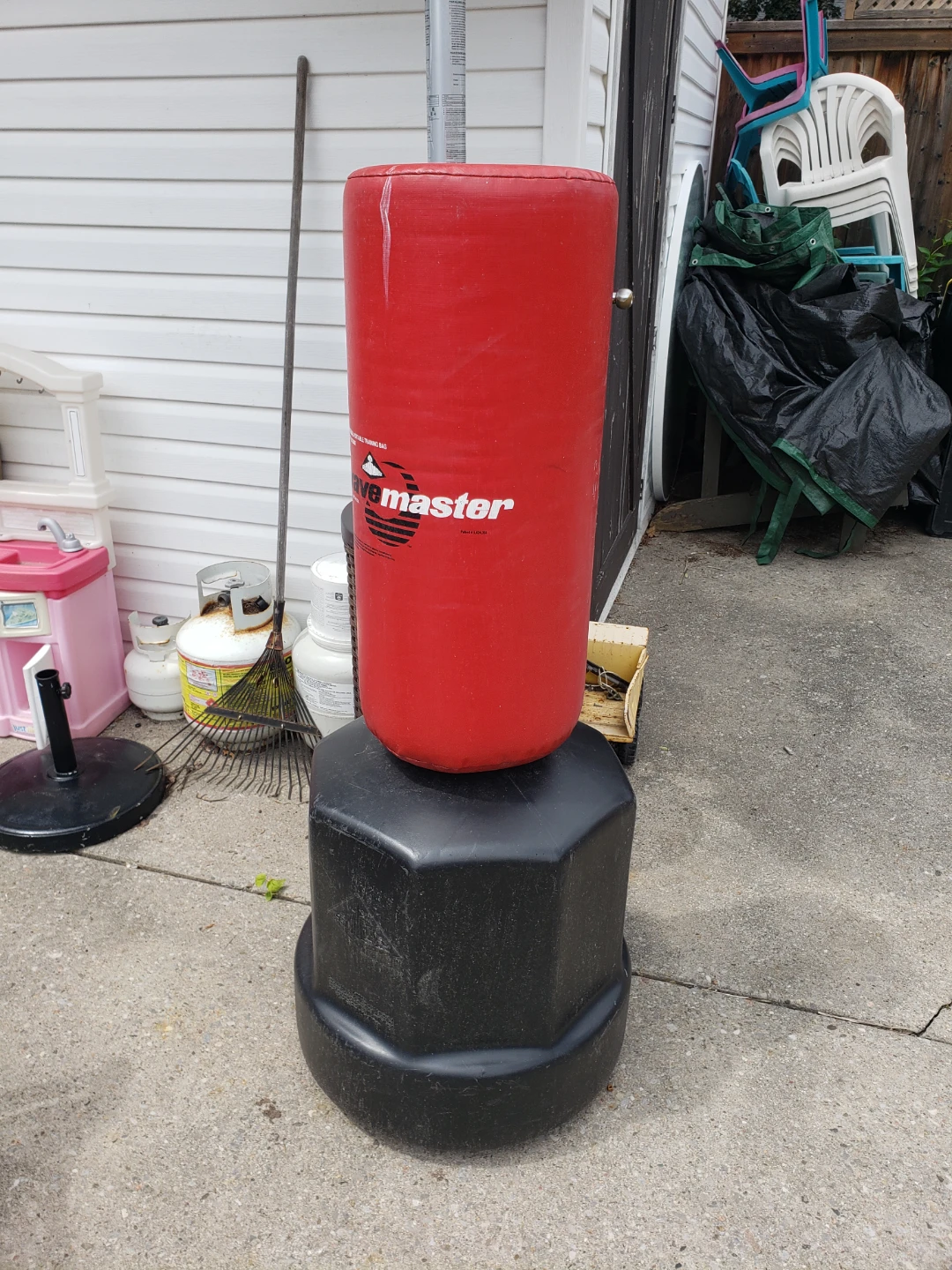 Wavemaster Red Punching Bag