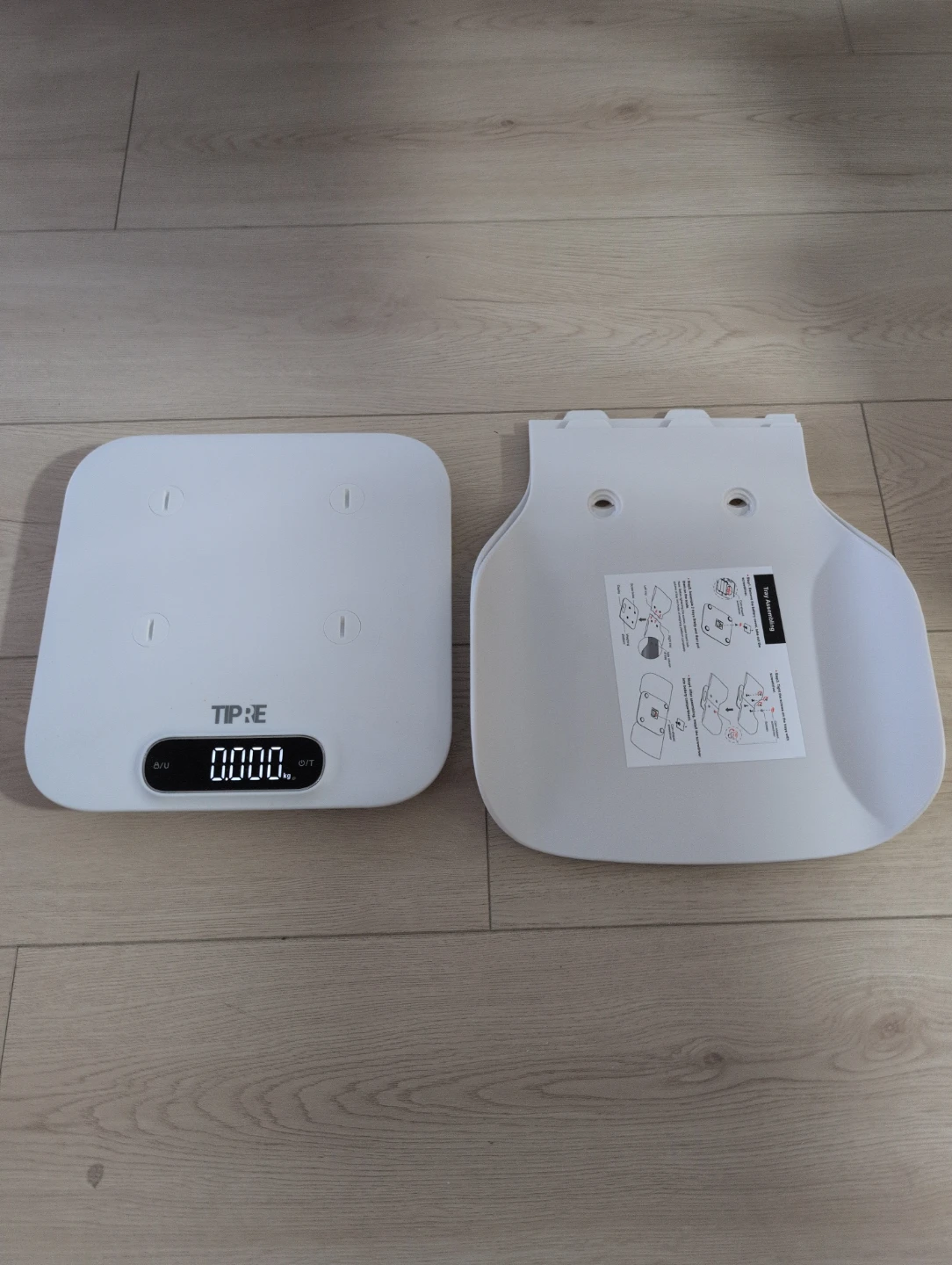TIPRE Digital Weighing Scale with Detachable Tray - photo 3