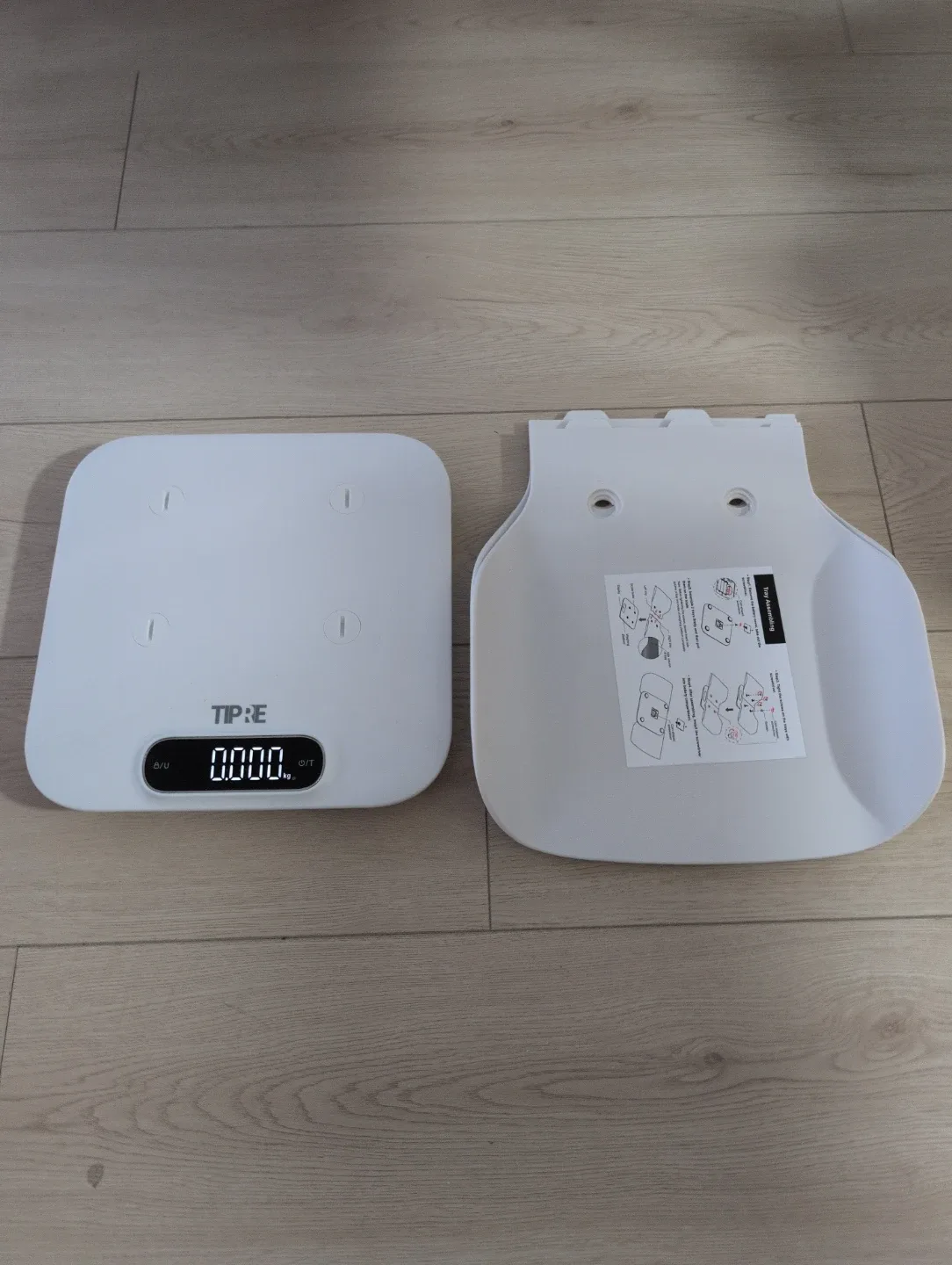 TIPRE Digital Weighing Scale with Detachable Tray - photo 3