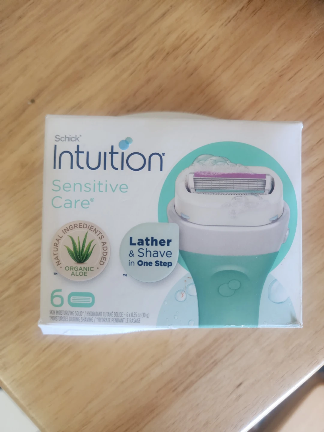 Schick Intuition Sensitive Care Razor Refills - 6 Count