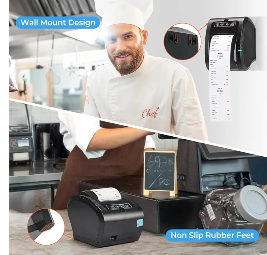 MUNBYN Thermal Receipt Printer - NEW!!! - photo 4