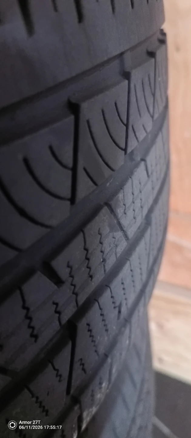 Set of 4 Black Alloy Rims with Tires VW Atlas - photo 3