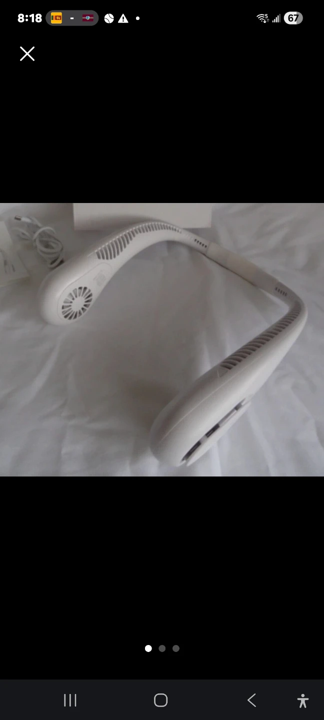 Bladeless Neck Fan