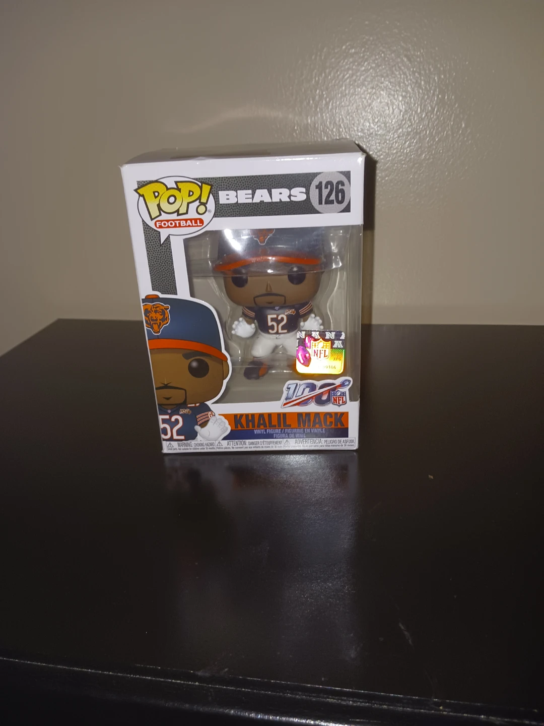 Funko Pop! Khalil Mack Chicago Bears #126 Vinyl Figure