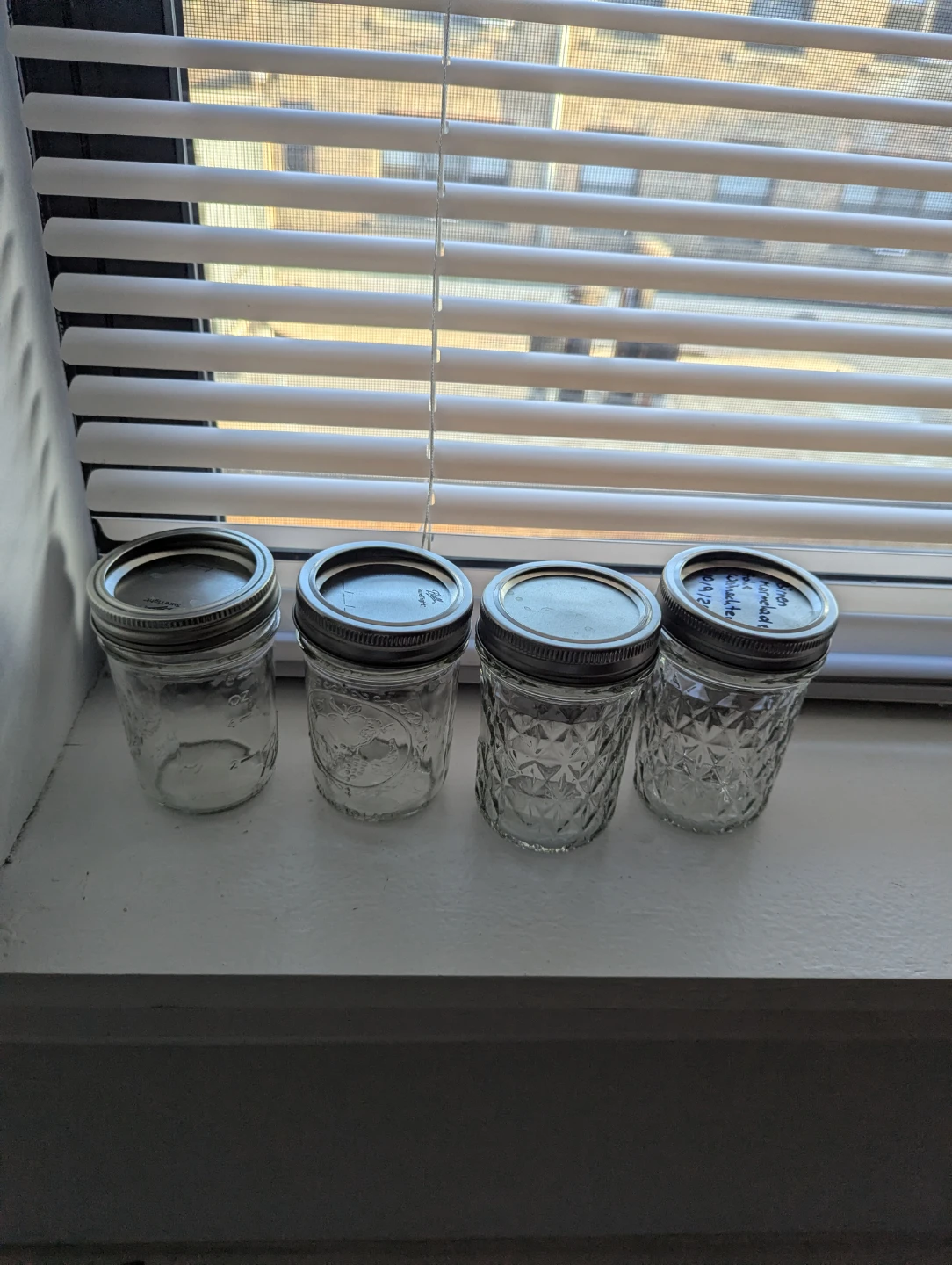 Set of 7 Mason Jars