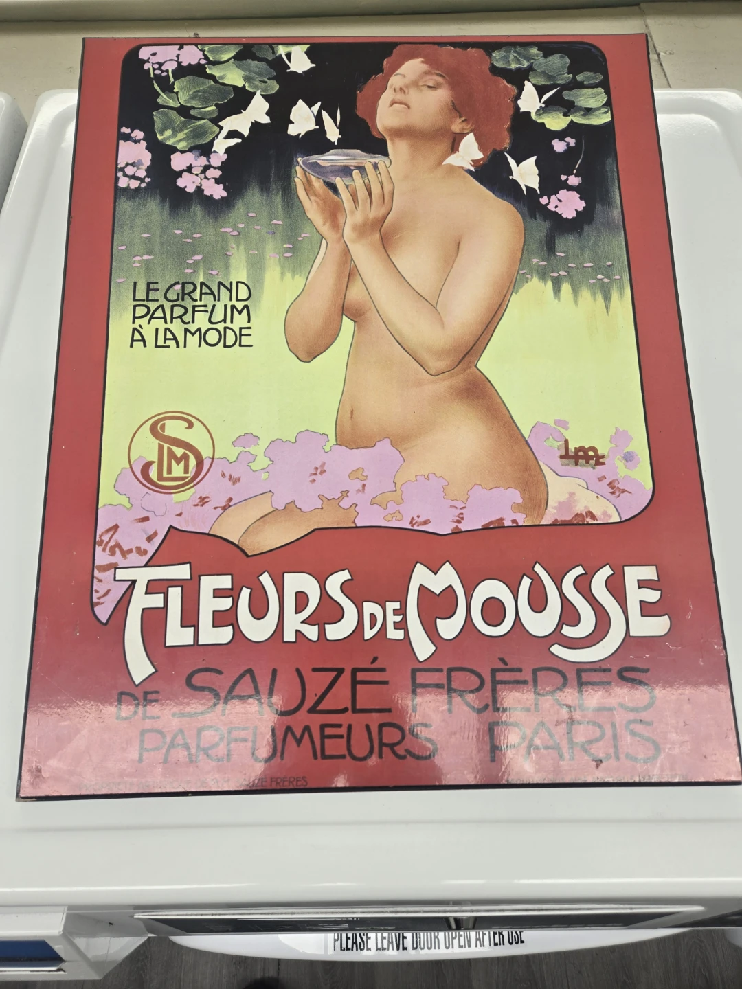 Fleurs de Mousse Perfume Advertisement