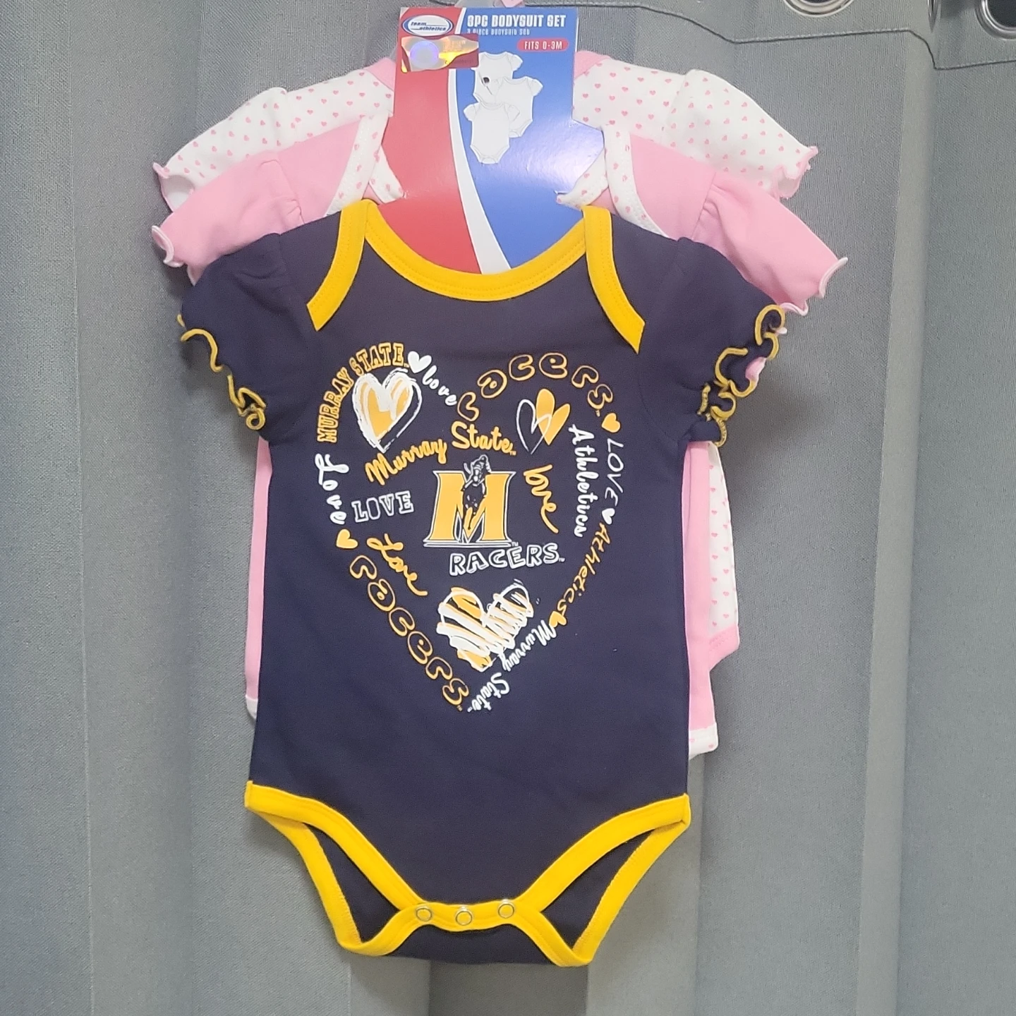 Murray State Racers Baby Bodysuit Set