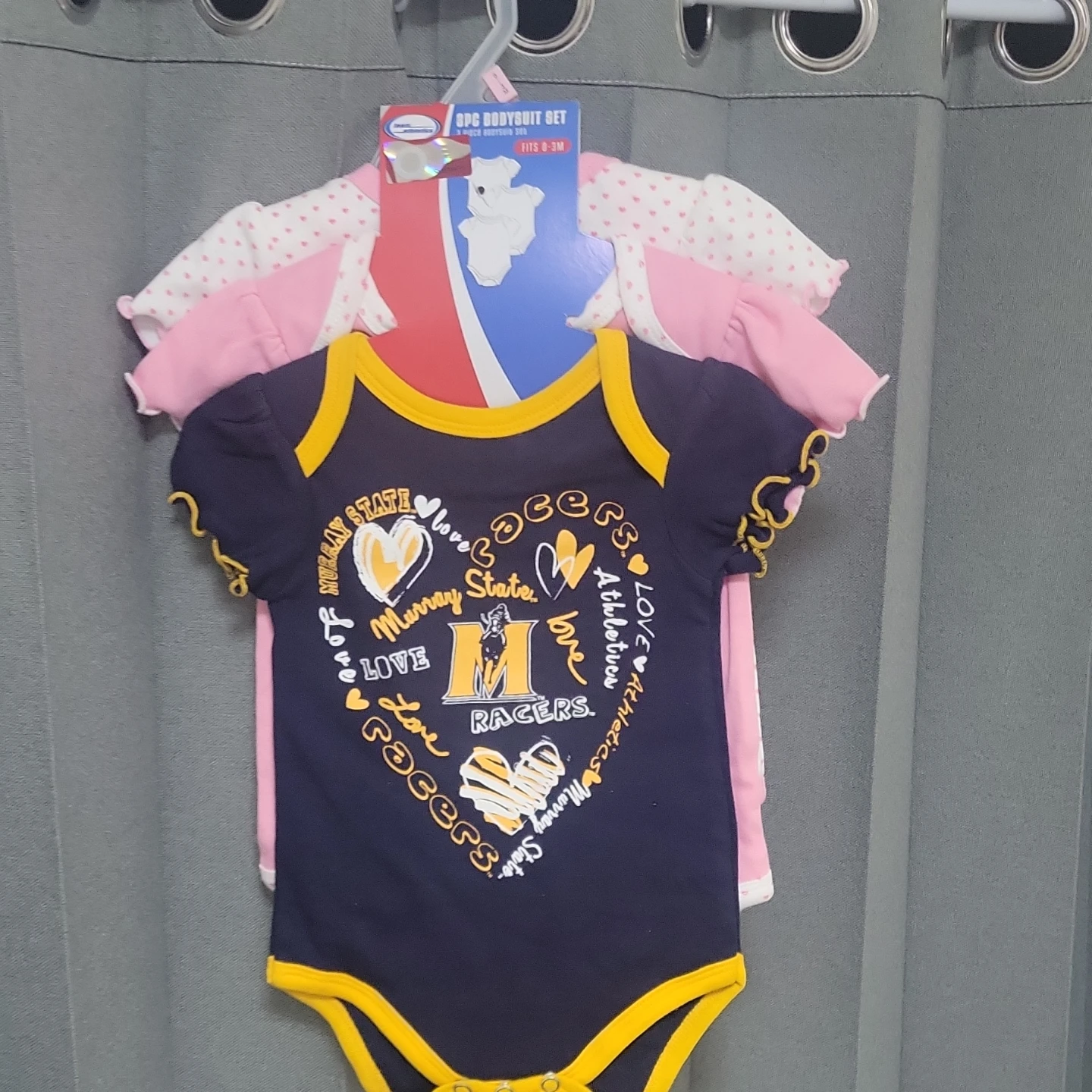 Murray State Racers Baby Bodysuit Set - photo 4