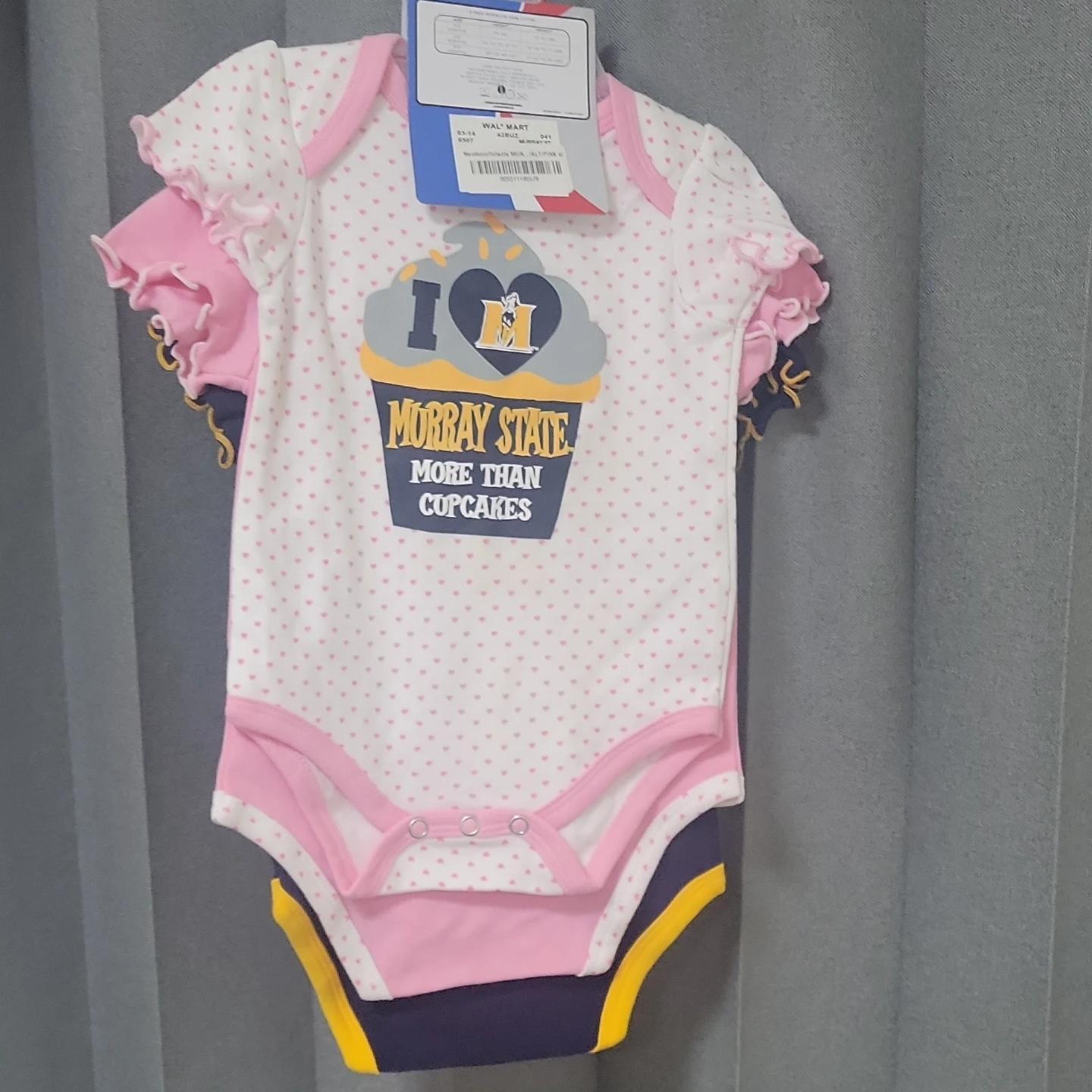 Murray State Racers Baby Bodysuit Set - photo 5