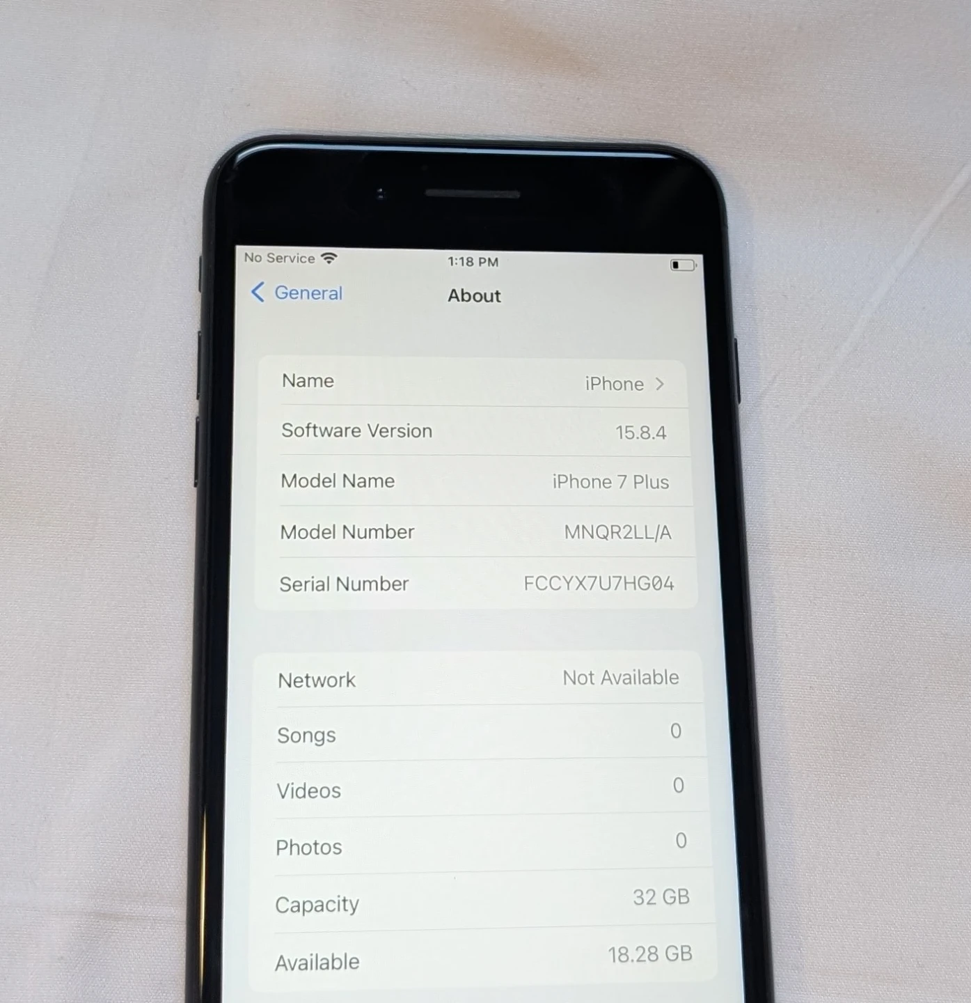 BLACK APPLE iPhone 7 PLUS AT&T CRICKET PHONE - photo 4