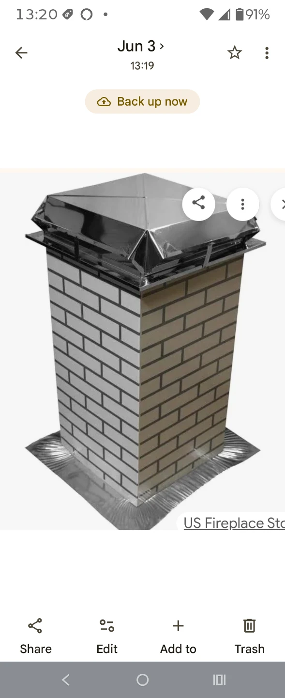 Rooftop Chimney Surround Kit