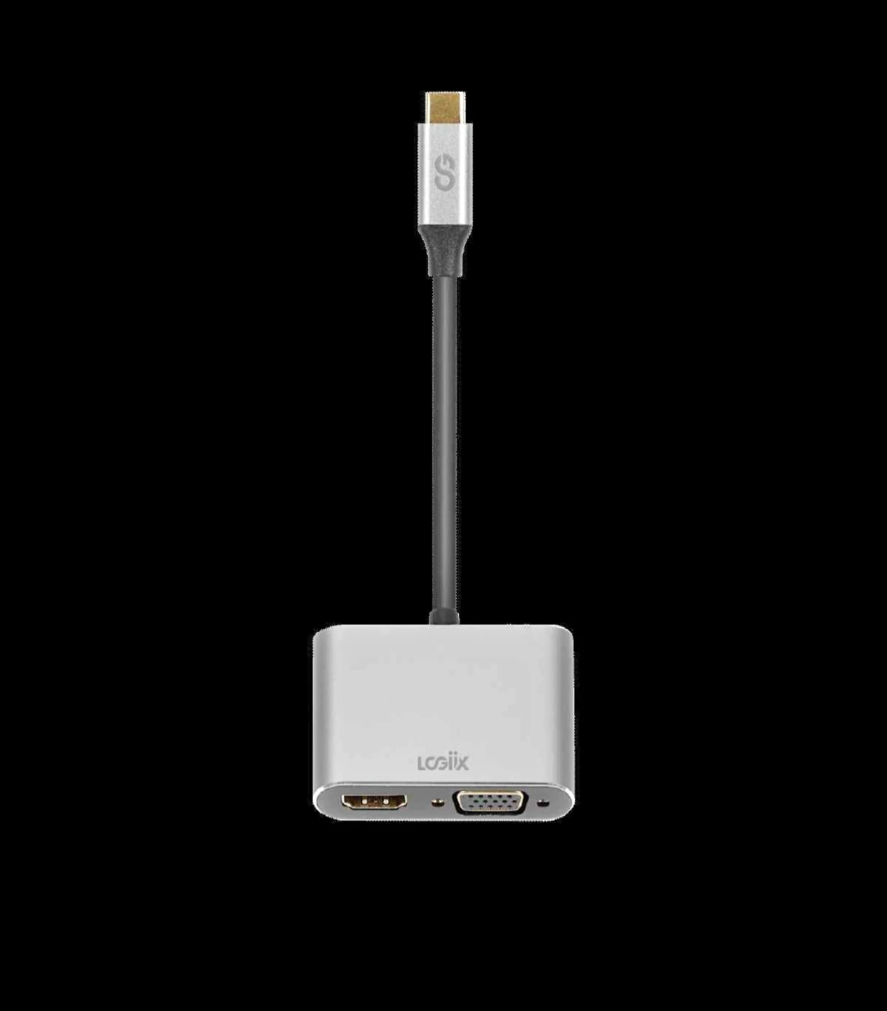 Logiix USB-C to HDMI & VGA Adapter