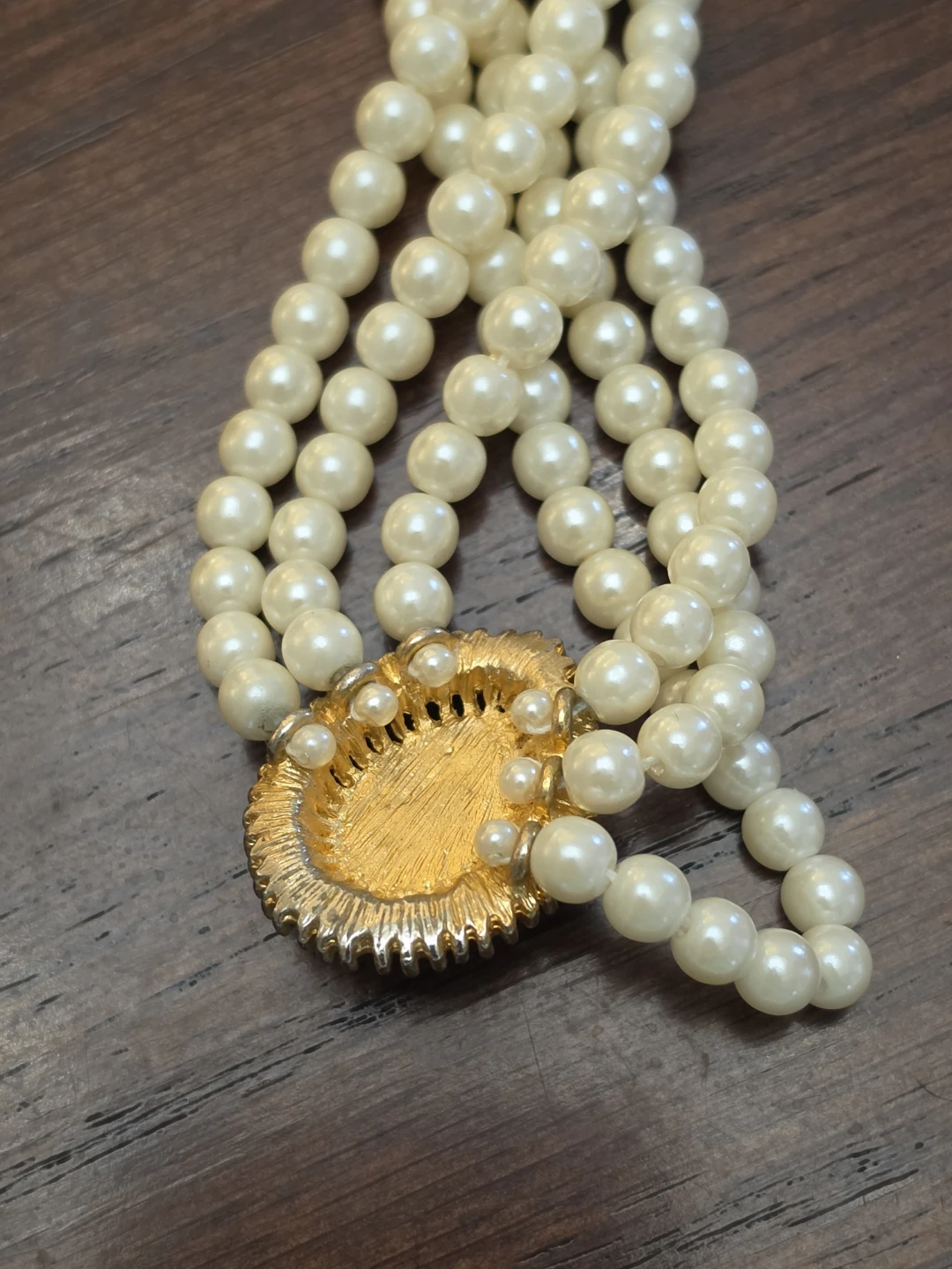 Set of Two Faux Pearl Necklaces ⚽️ - photo 5