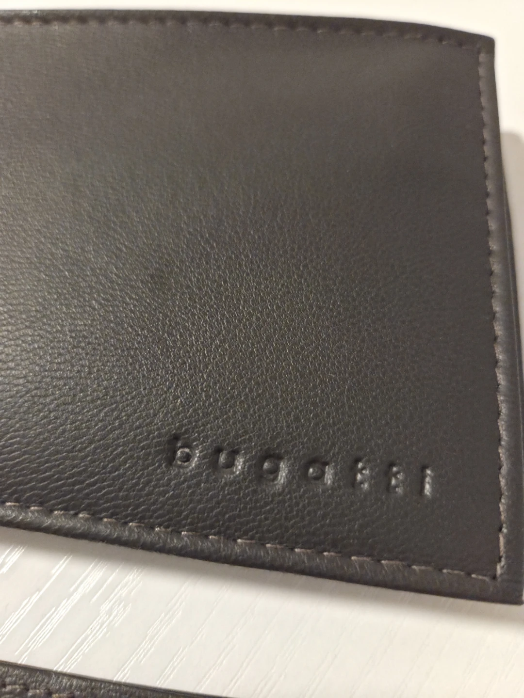Brown Leather Wallet with Card Holder - photo 2