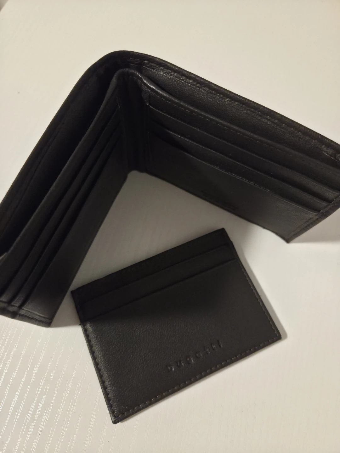 Brown Leather Wallet with Card Holder - photo 5