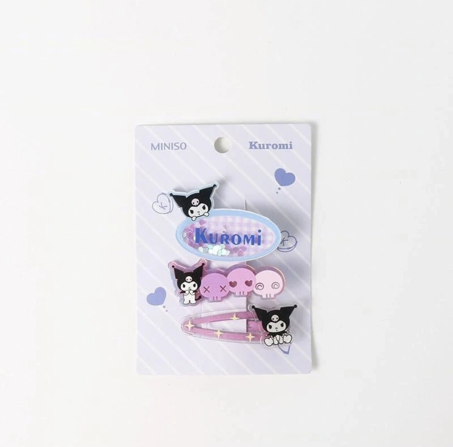 Miniso Kuromi Hair Clips