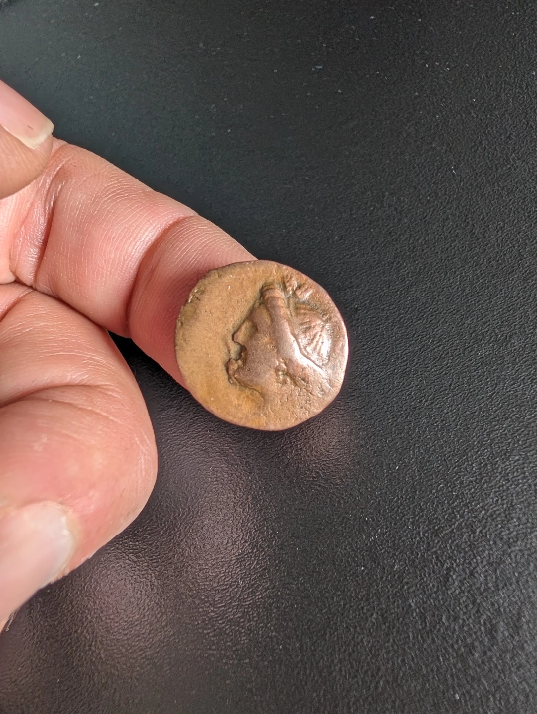 Olbia Coin. Demerea and eagle on the dolphin - photo 3