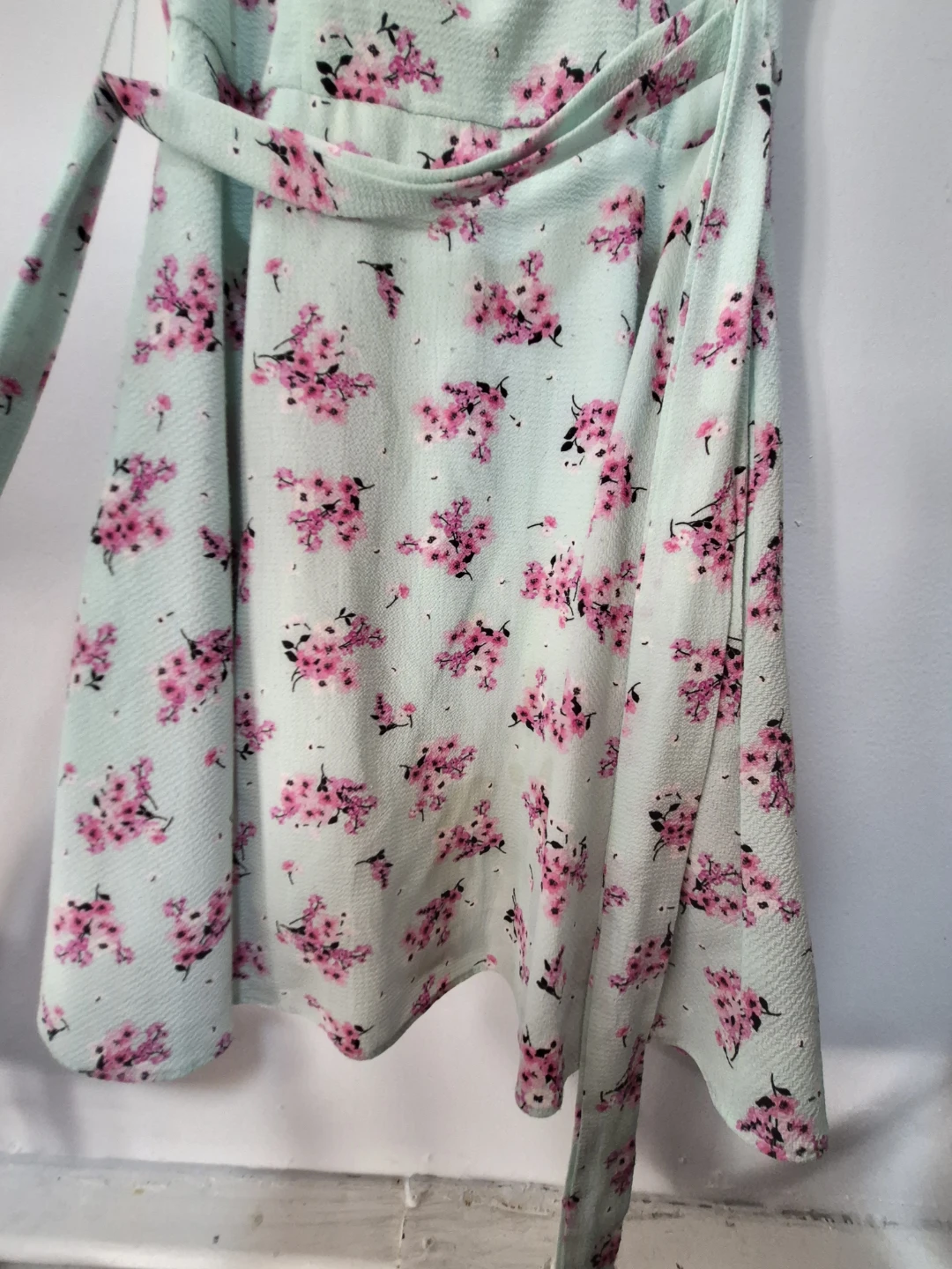 Light Blue Floral Dress - photo 2