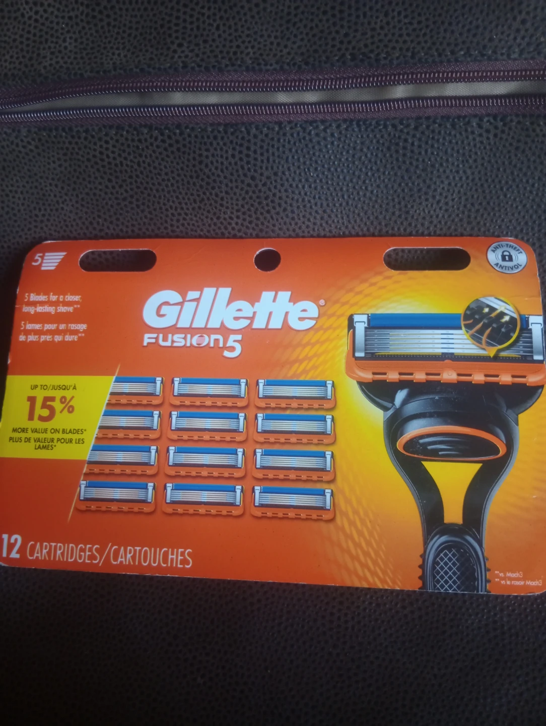 Gillette Fusion5 Razor Cartridges - 12 Pack - photo 2