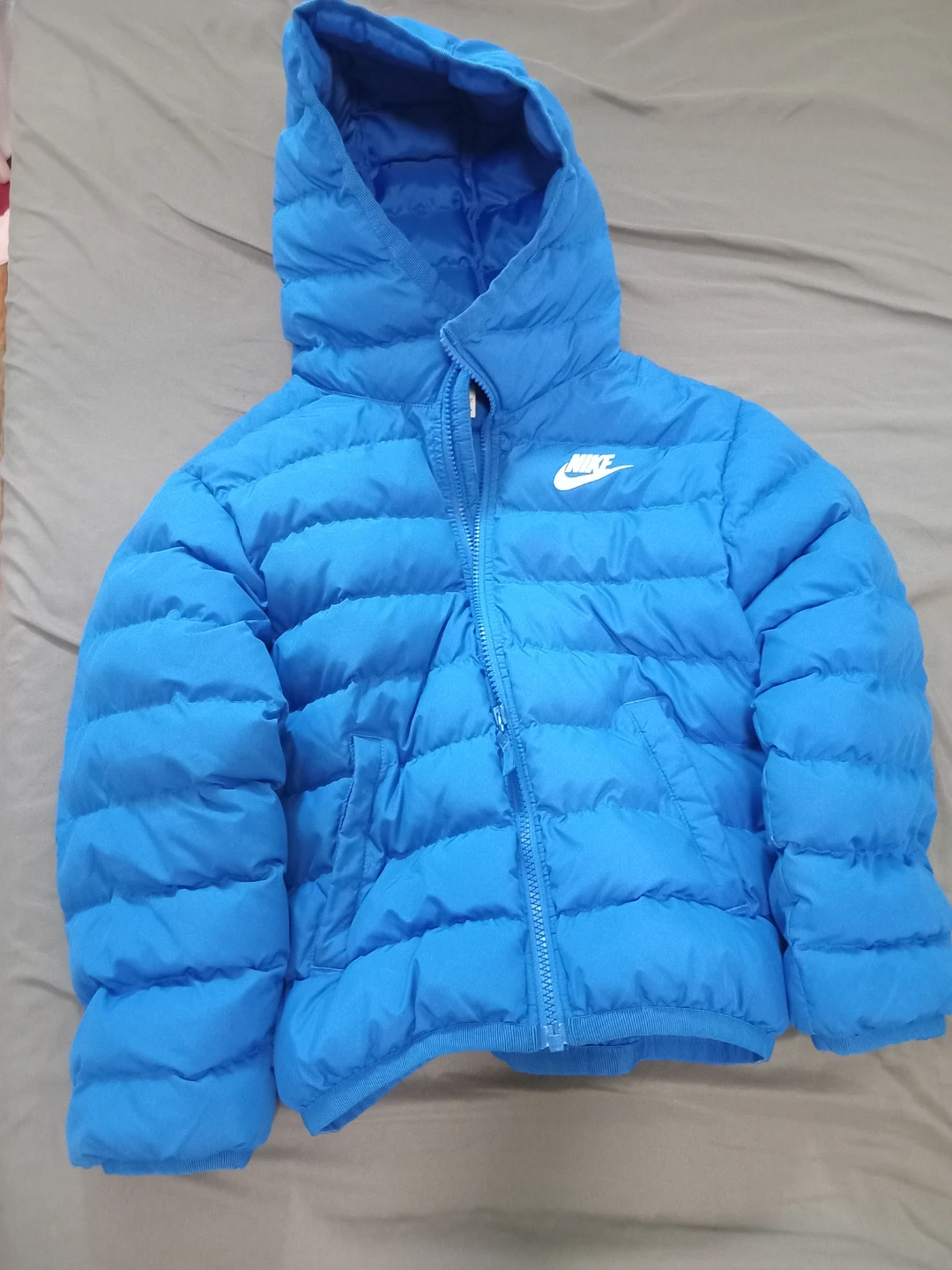 Boys Nike Blue Puffer Jacket Size xs - photo 3