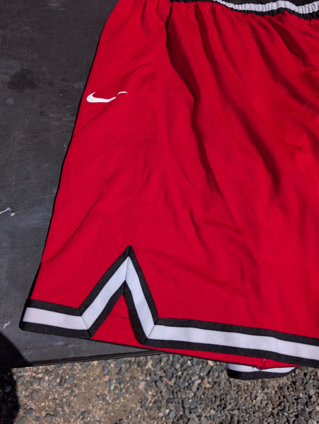 Nike Red Basketball Shorts mens - photo 2