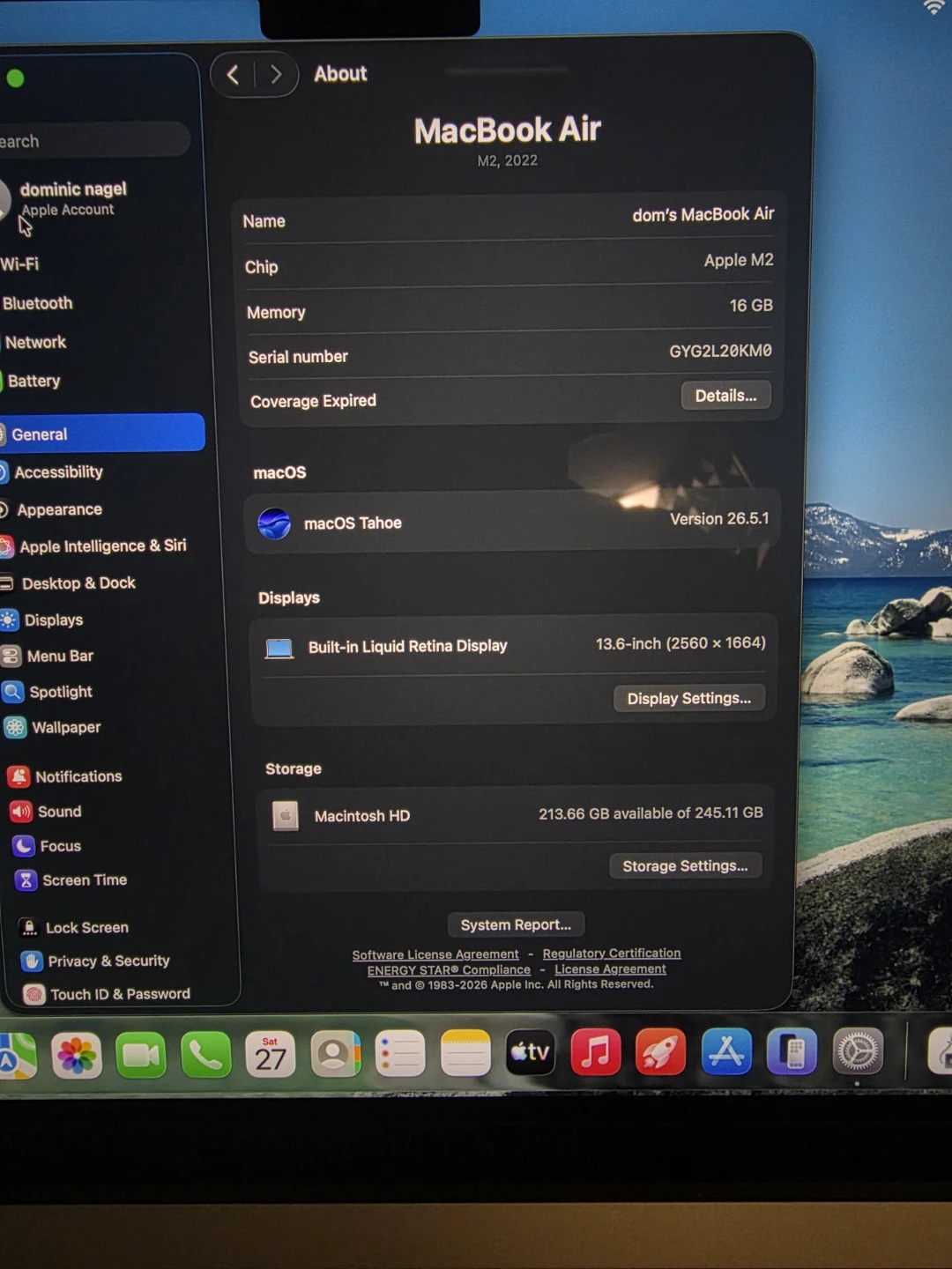 Apple MacBook Air  M2 -16gb - photo 2