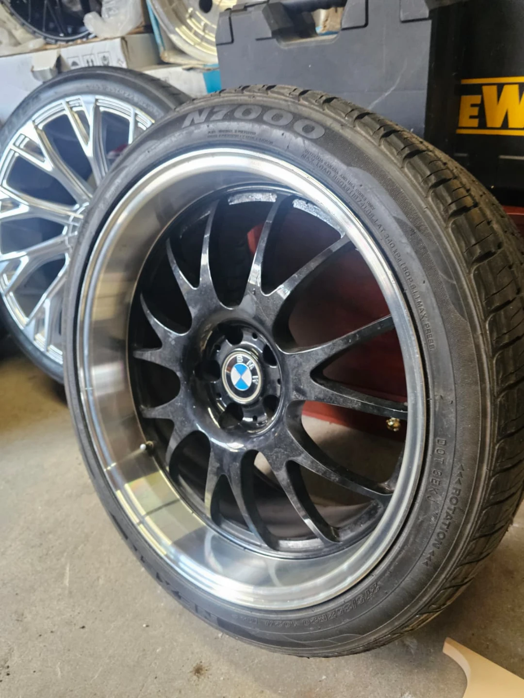20 inch Bmw staggered rims wheels 5x120 - photo 4