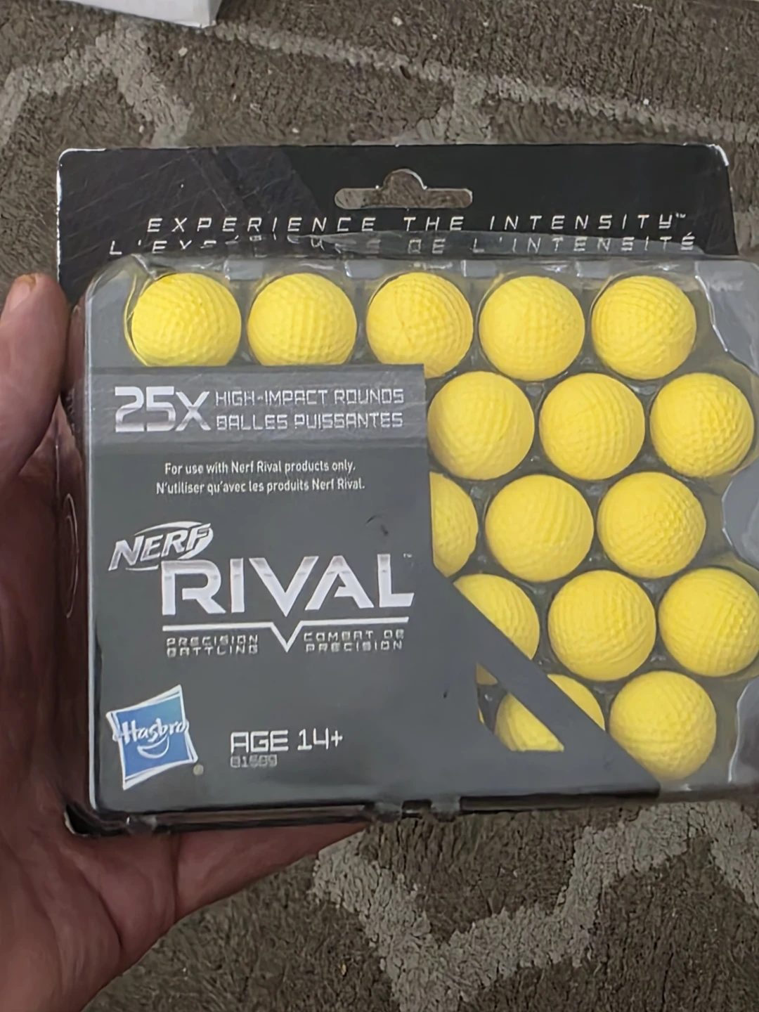 Nerf Rival 25 High-Impact Rounds Refill Pack