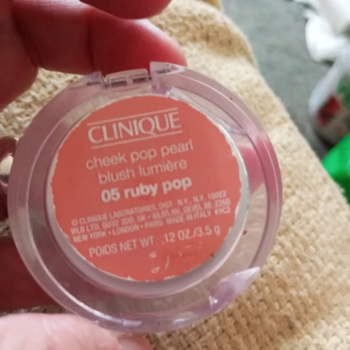Clinique Cheek Pop Pearl Blush Lumière 05 Ruby Pop - photo 3