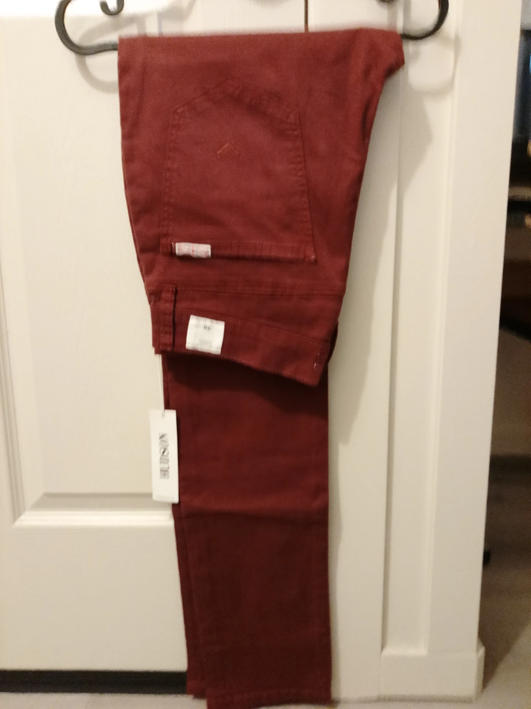 Hudson Cargo Pants Size 30 Red