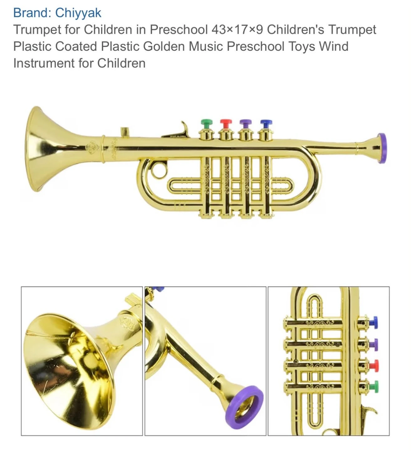 Trumpet Toy for Children - photo 3