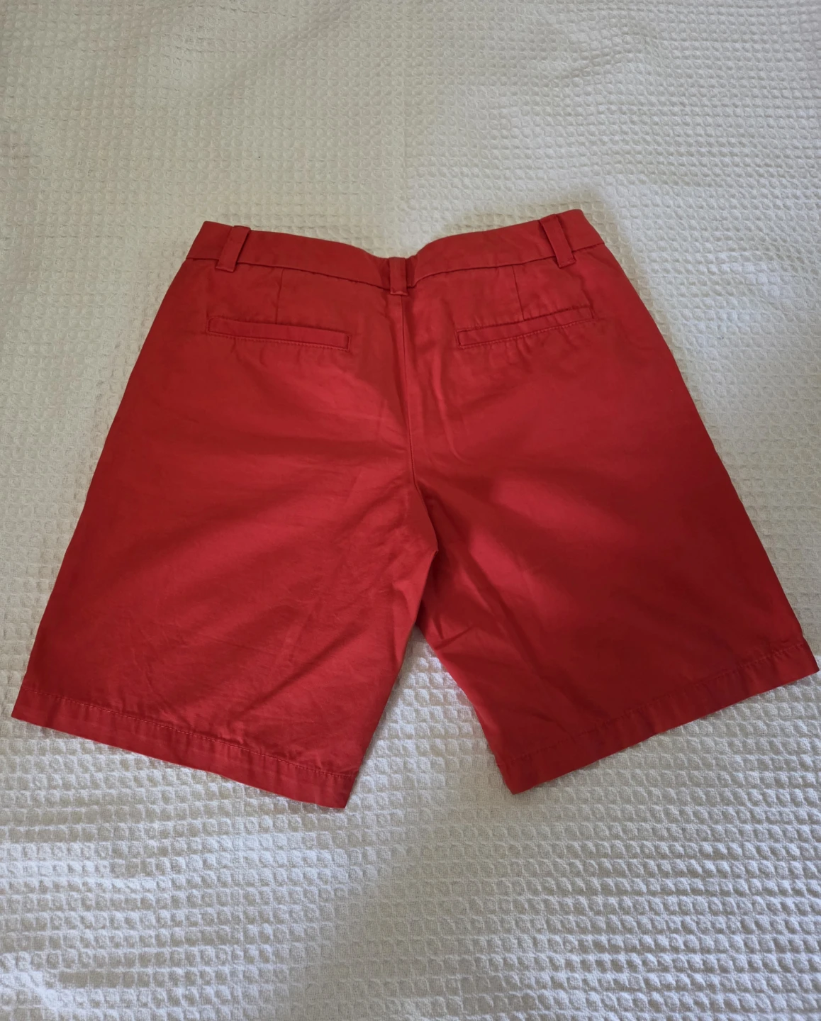 Women's Khakis by GAP Boyfriend Roll-Up Shorts Orange Size 2 - photo 2