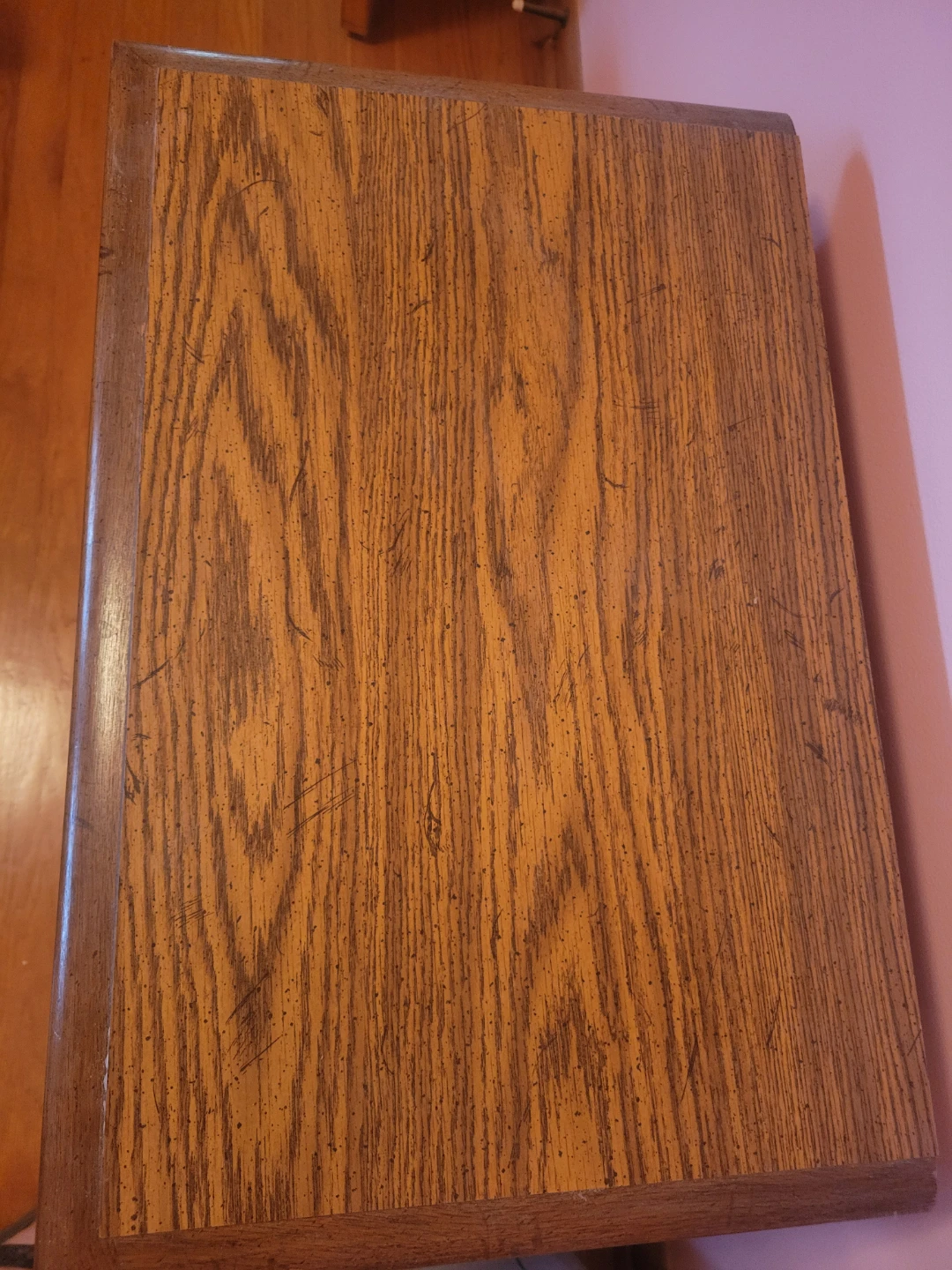 Wooden 2 Drawer Nightstand - photo 2