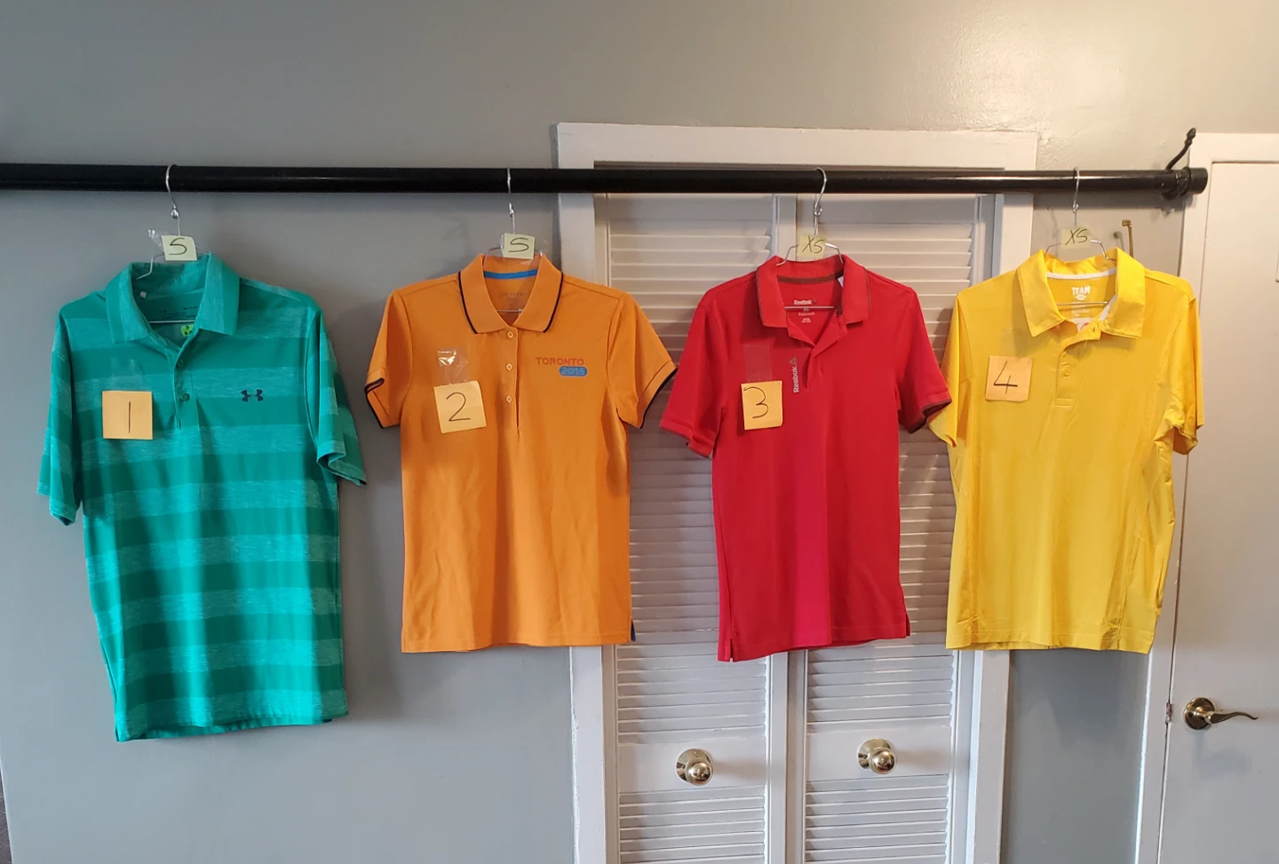 Men's Short Sleeve Shirts Size M / S and XS - photo 4