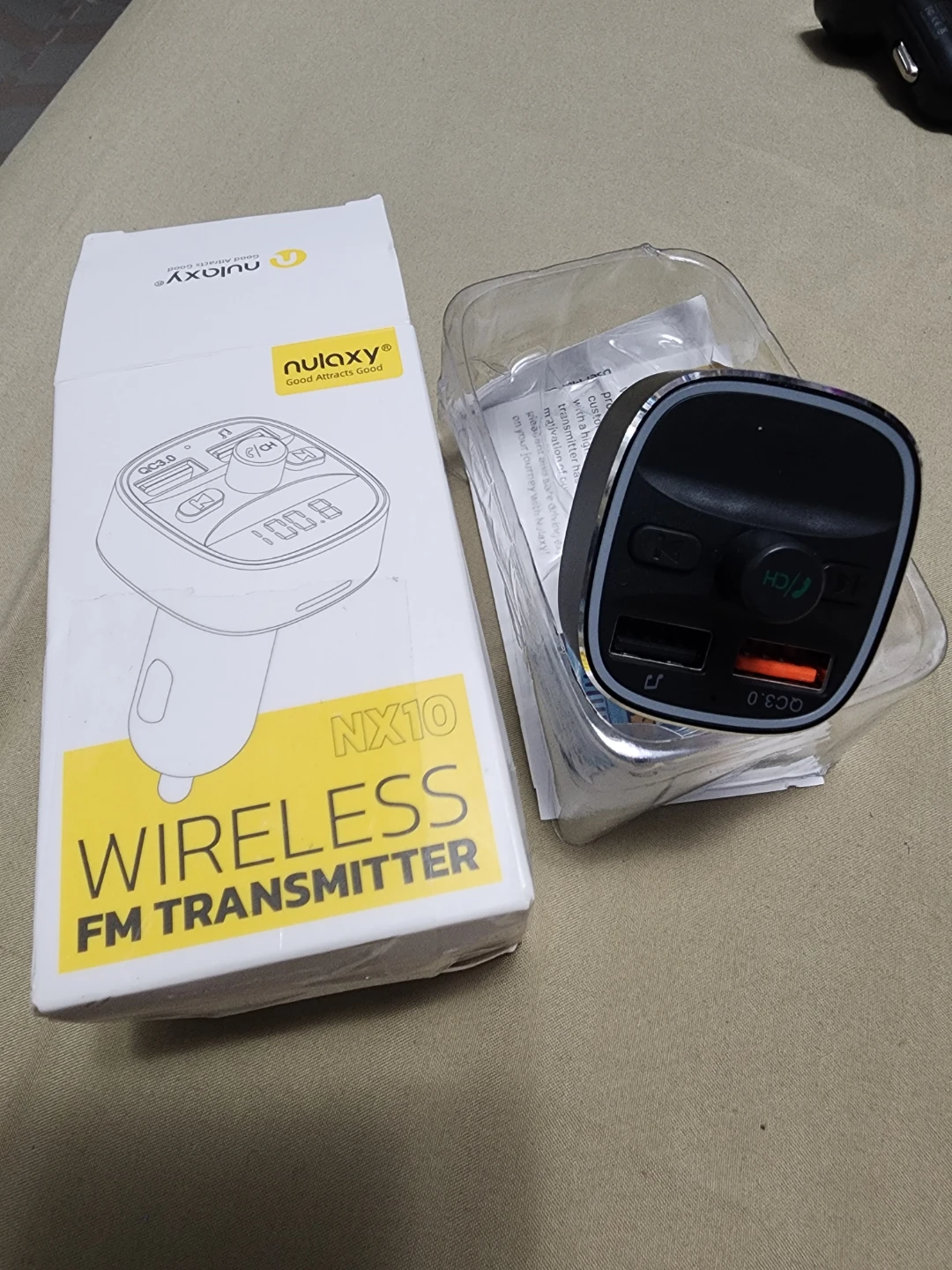 Nulaxy NX10 Wireless FM Transmitter