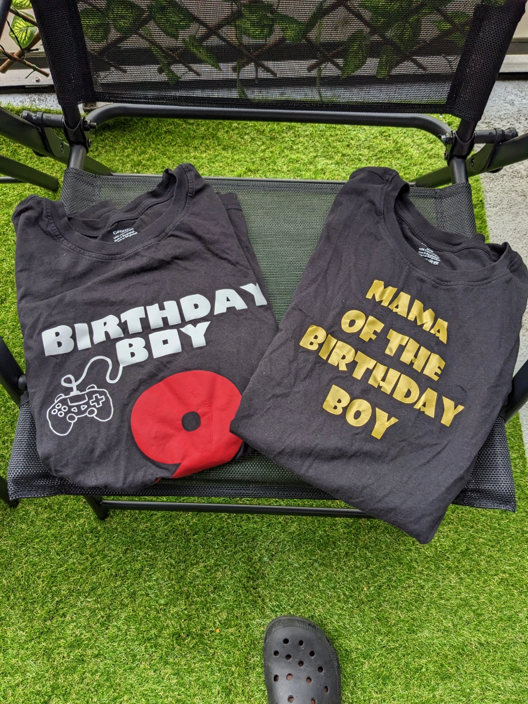 Mama & Birthday Boy T-Shirts size M/M