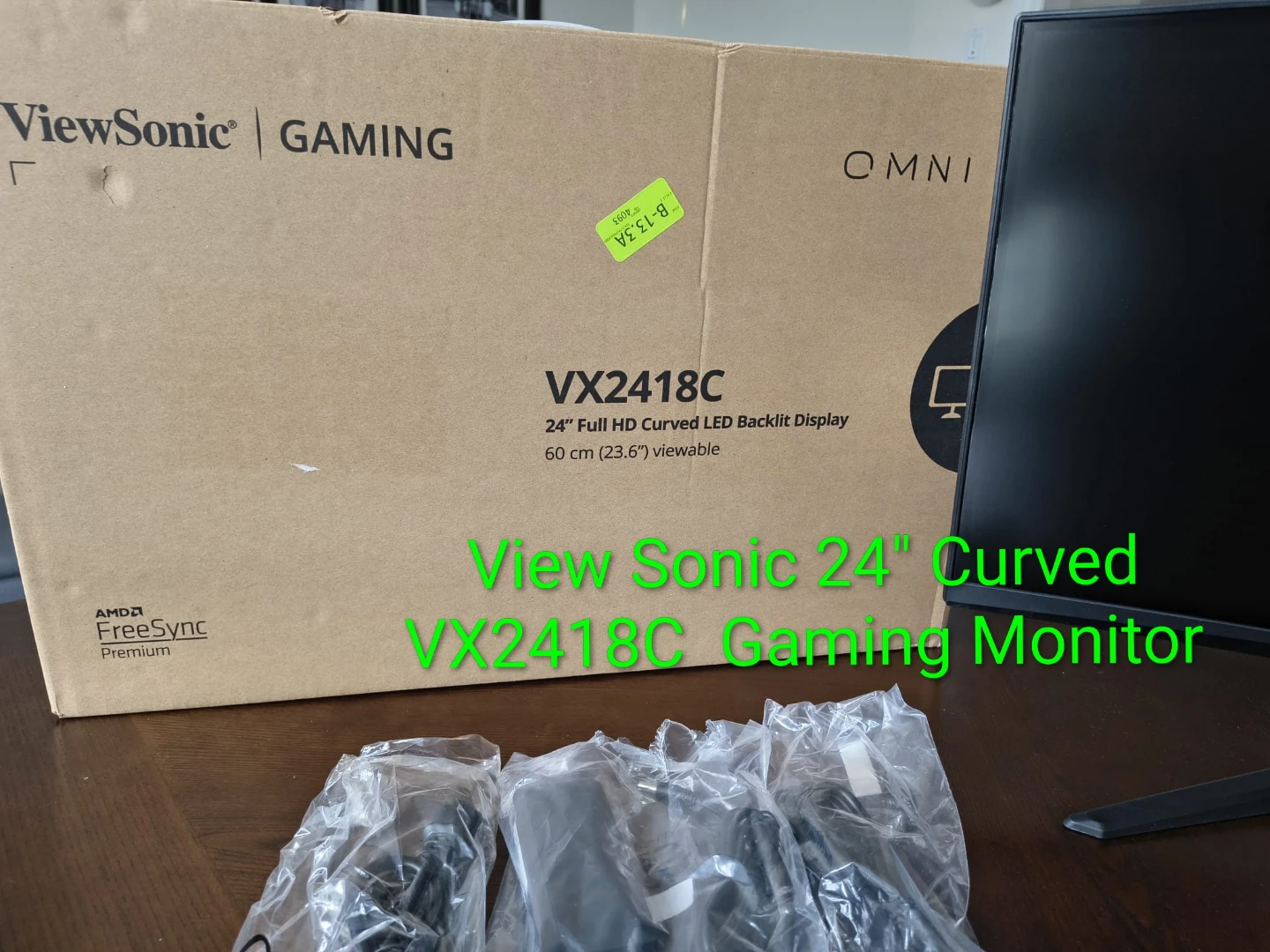 ViewSonic VX2418C 24" Curved Gaming Monitor - photo 5