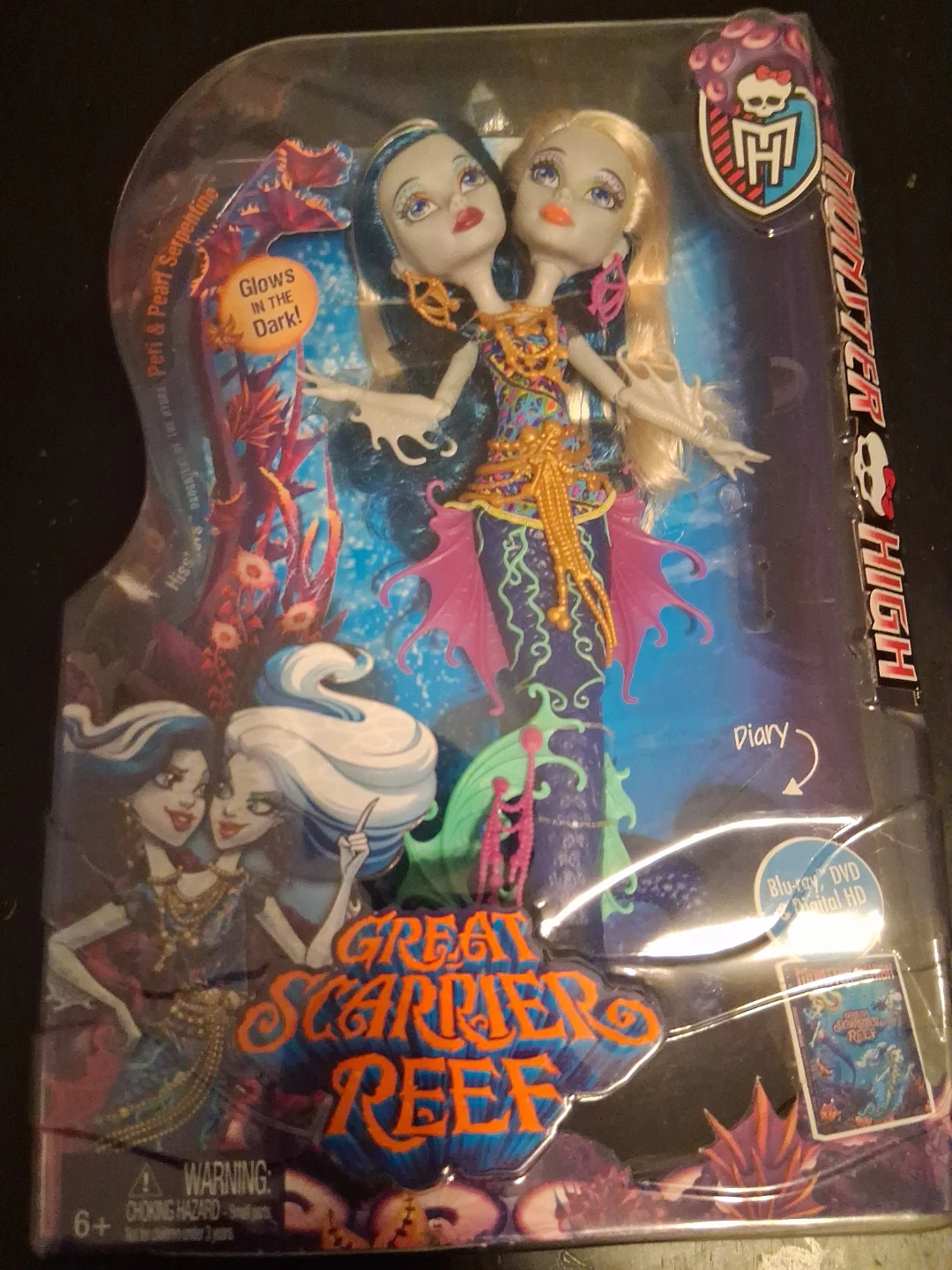 Monster High Great Scarrier Reef Peri & Pearl Doll - photo 3