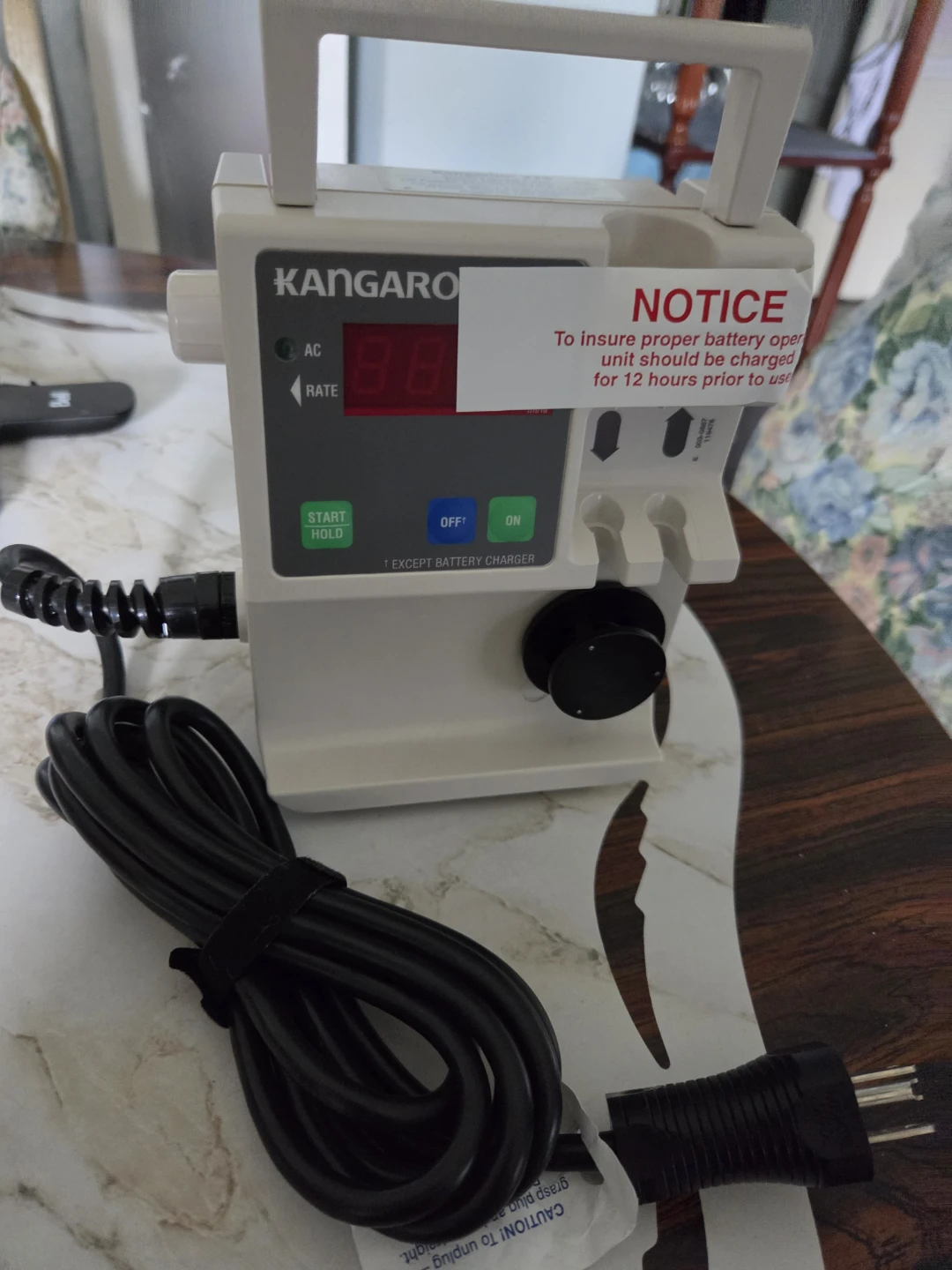Kangaro Medical Device with Power Cord