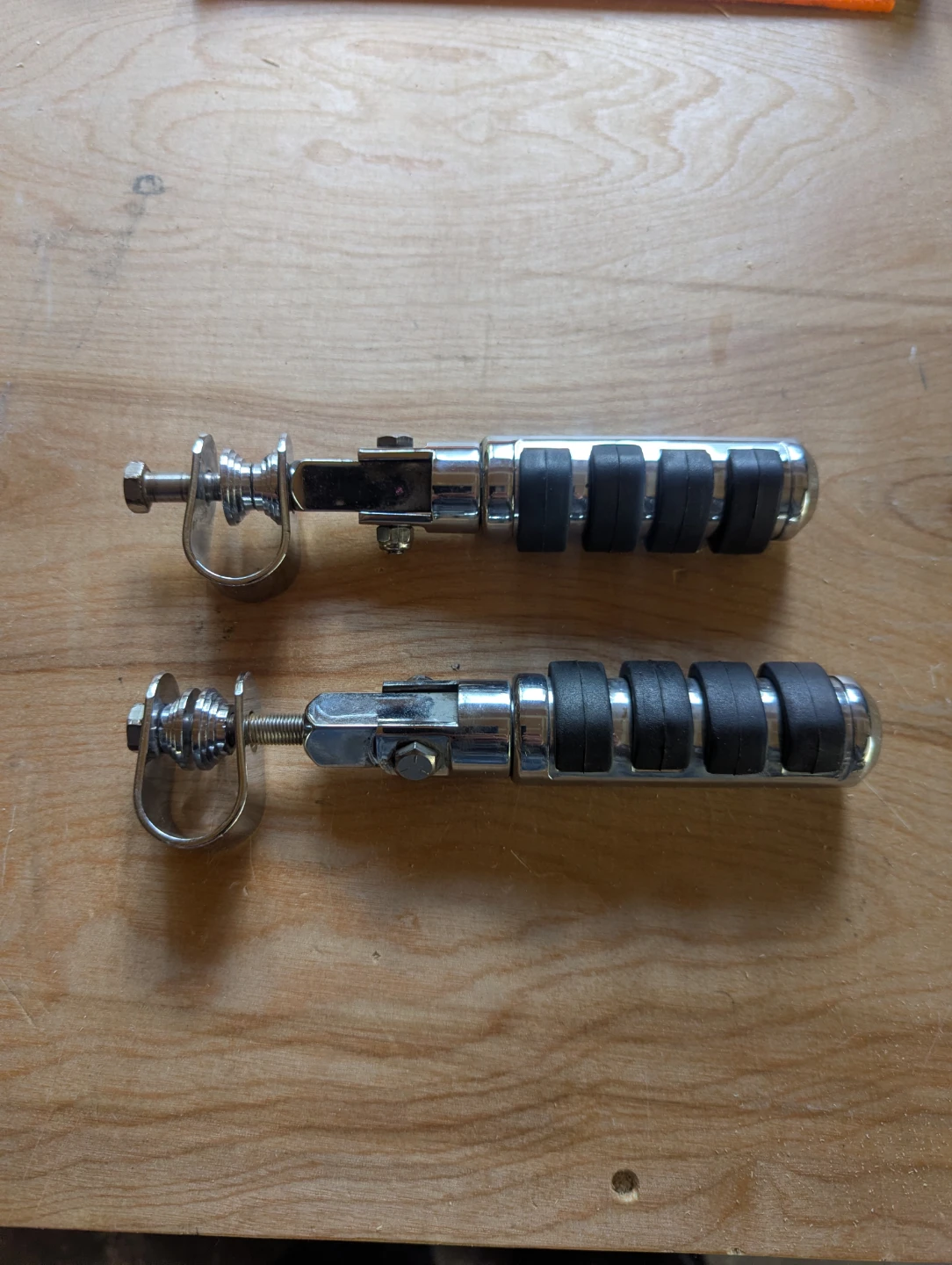 Pair of Motorcycle Foot Pegs