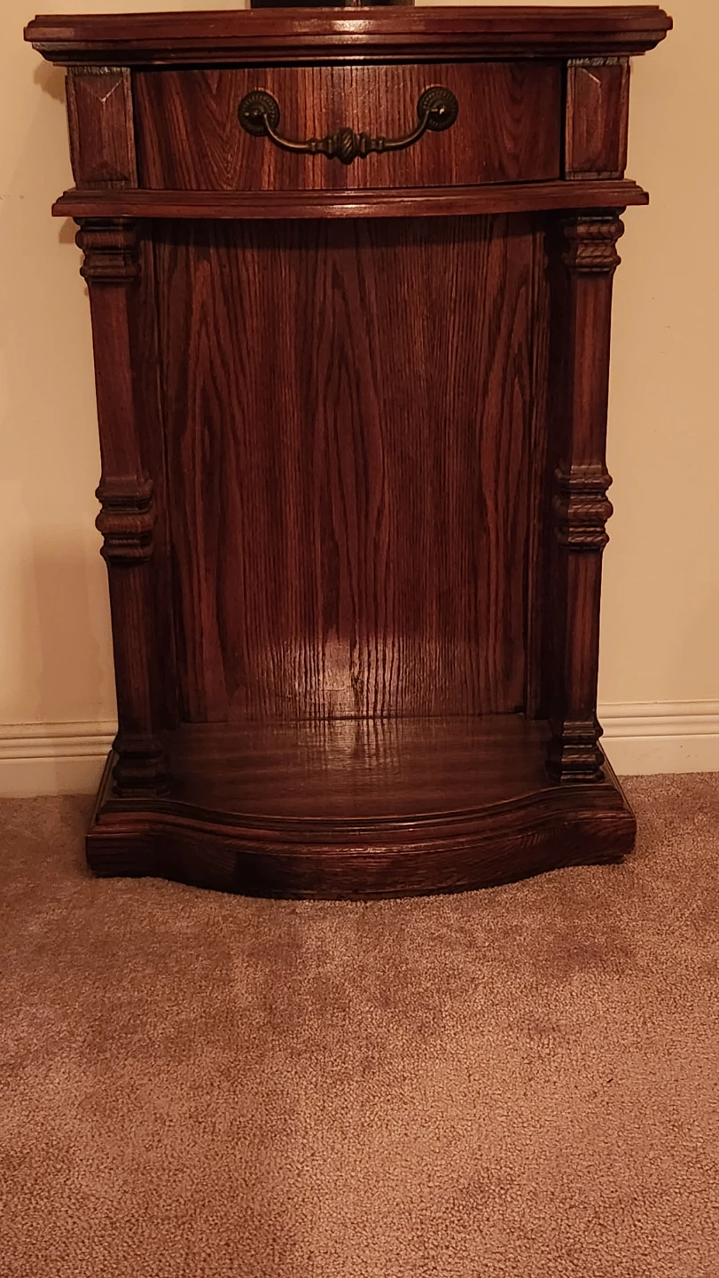 Wooden Console Table with Drawer