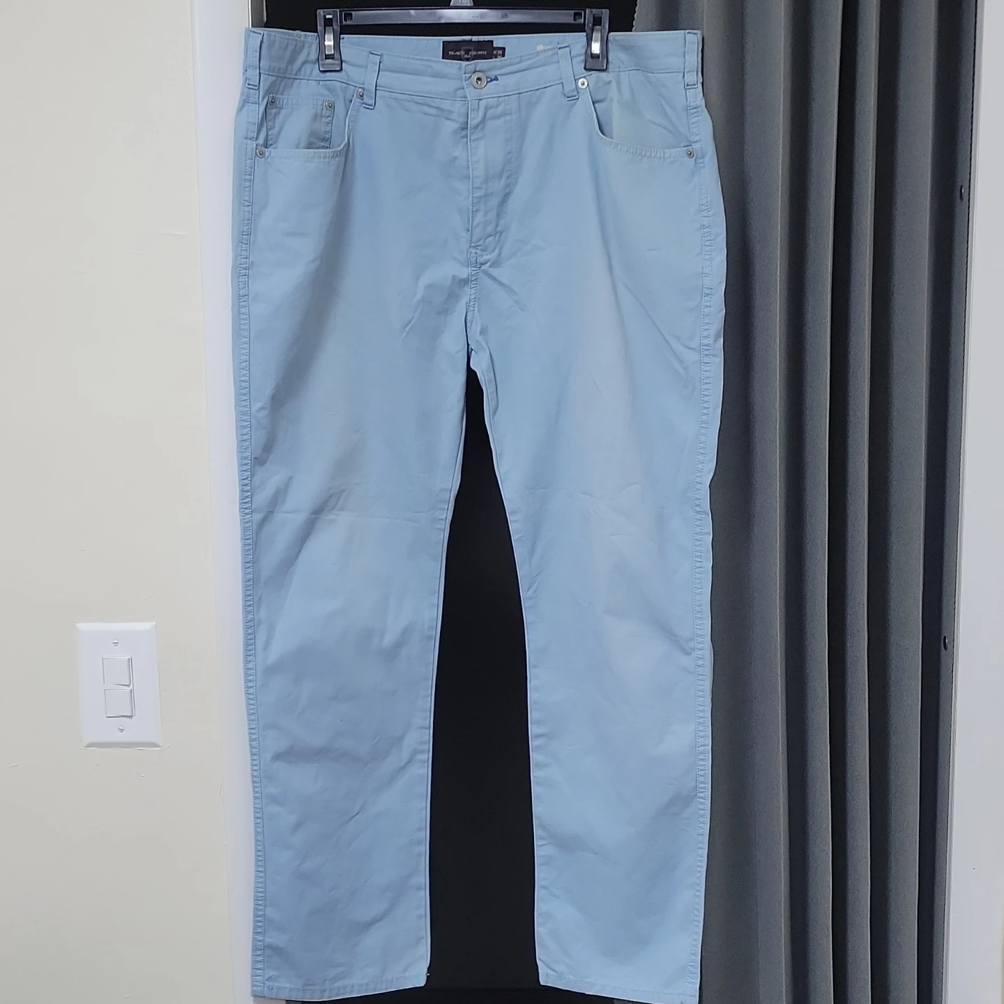 Black Brown 1826 Light Blue Chinos Size 38 - photo 2
