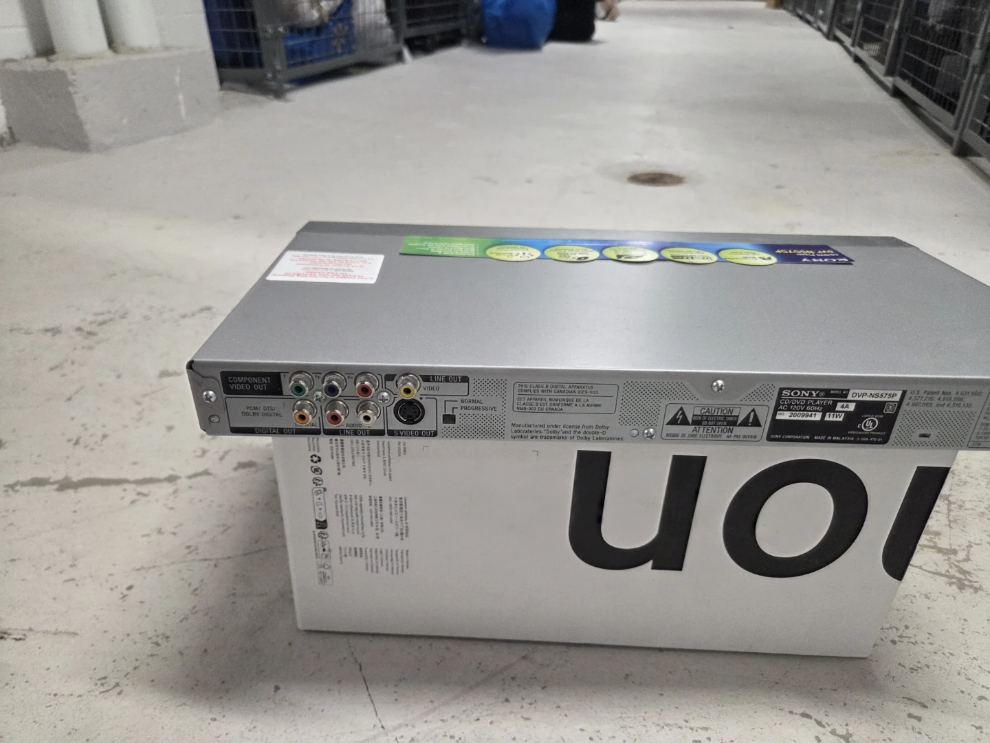 Sony DVP-NS575P CD/DVD Player