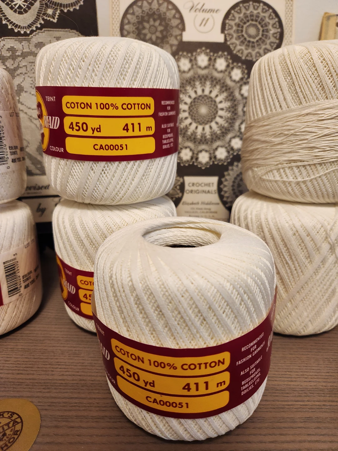 South Maid Crochet Cotton Yarn Skeins - photo 3