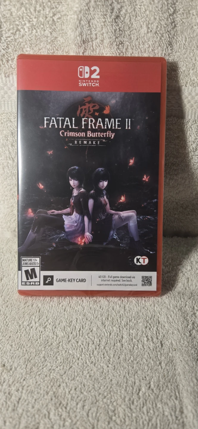 Fatal Frame II Crimson Butterfly Nintendo Switch  2 sealed