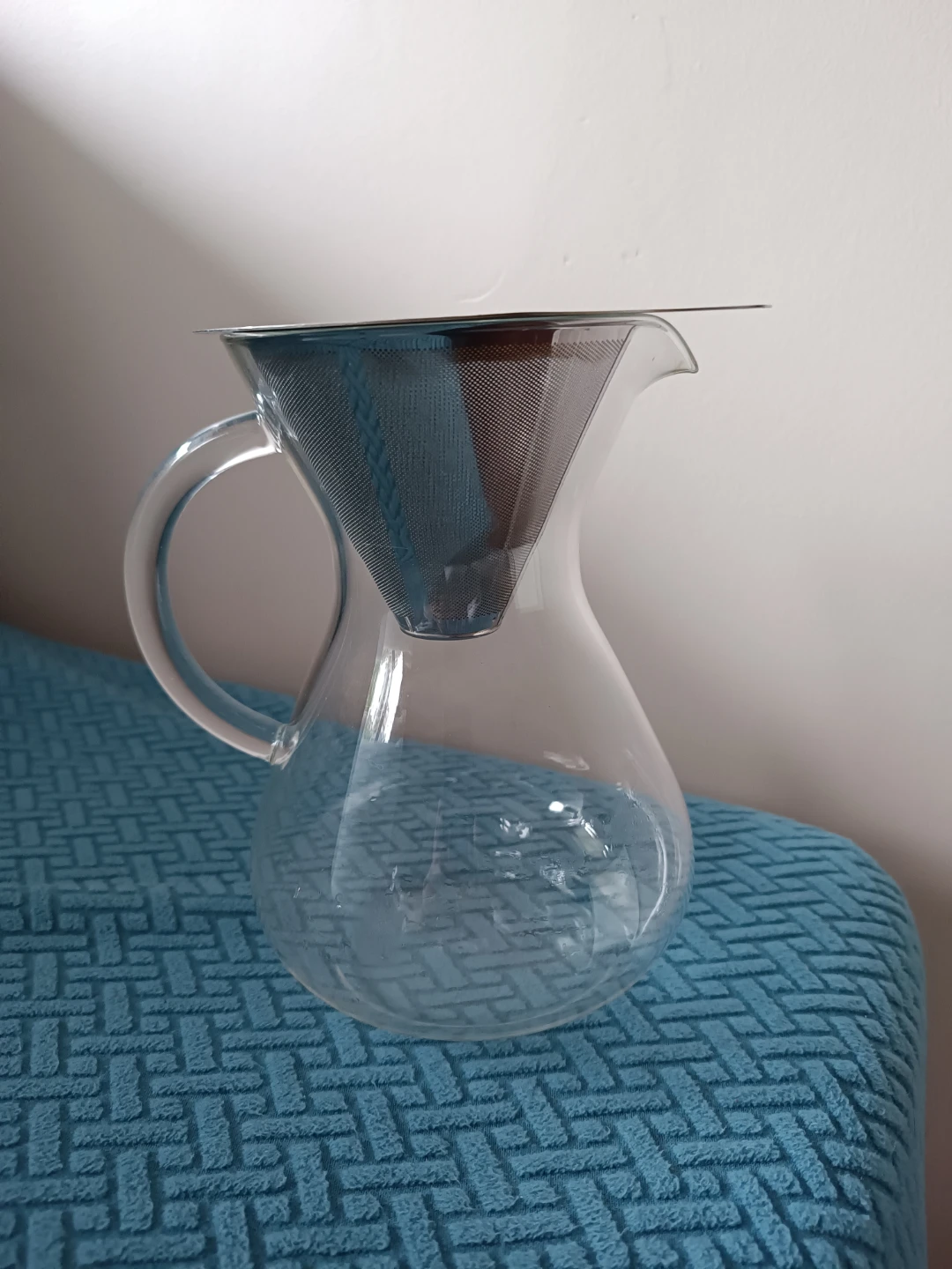 Borosilicate Glass Coffee Pot with Filter - photo 4