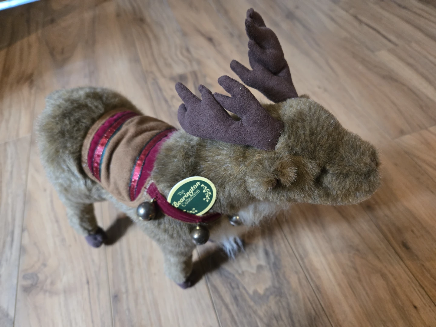 ⚽The Bearington Collection Bell V. Deer Stuffed Animal